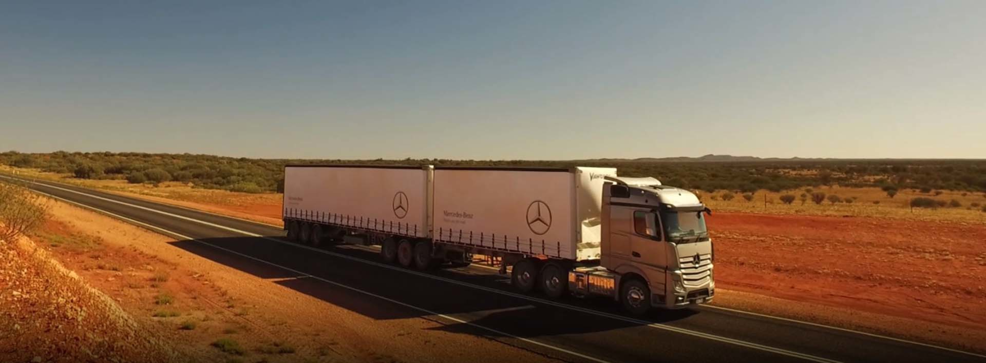 Mercedes-Benz Trucks Banner