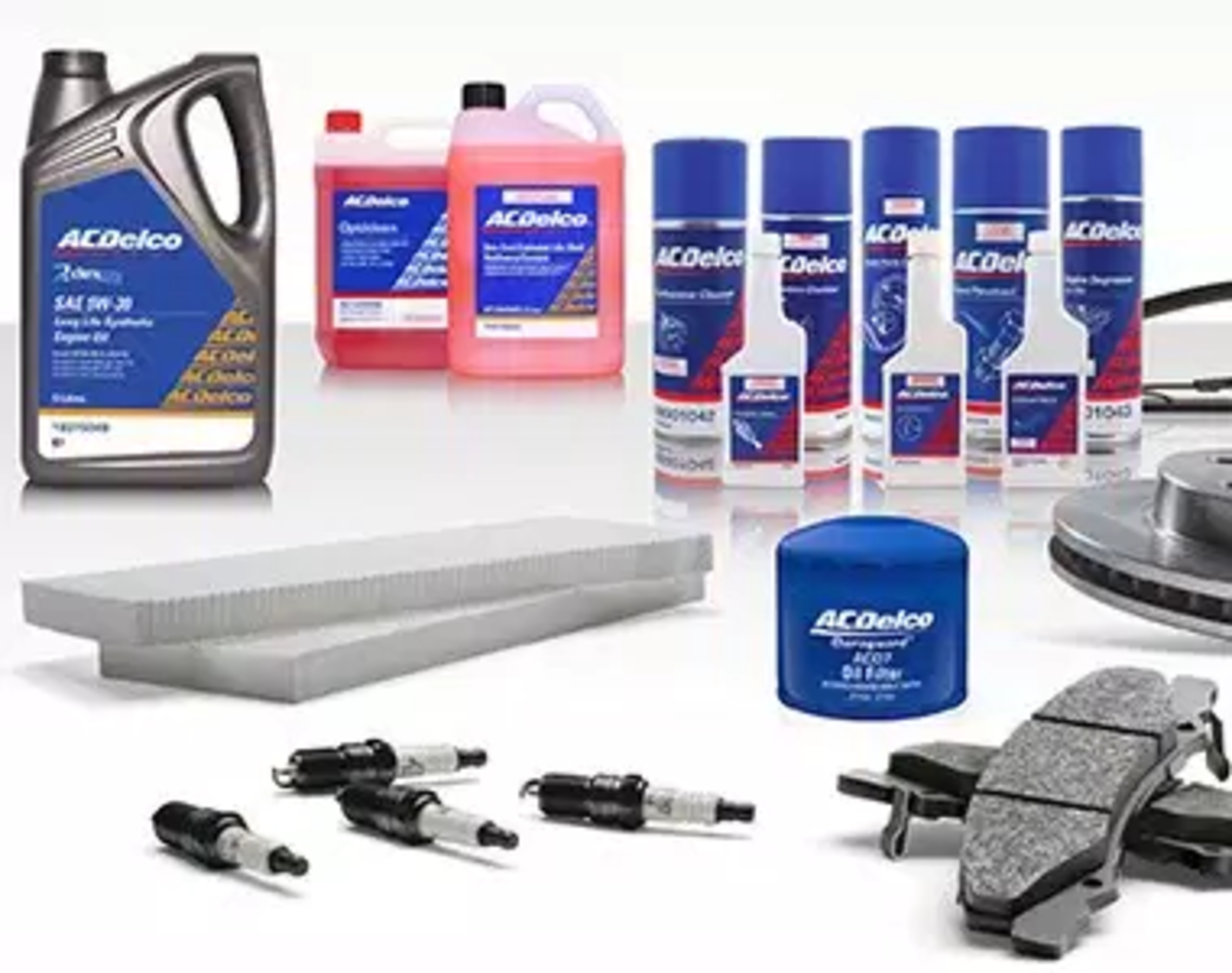 ACDelco branded car maintenance goods