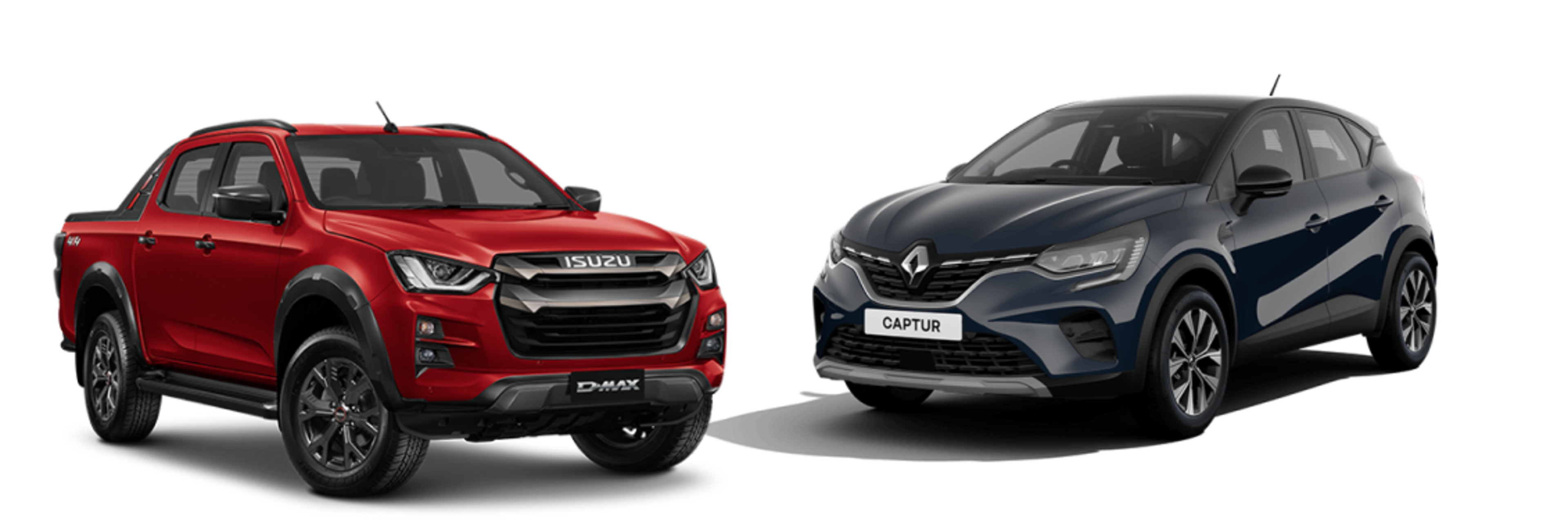 Isuzu Ute D-Max & Renault Captur