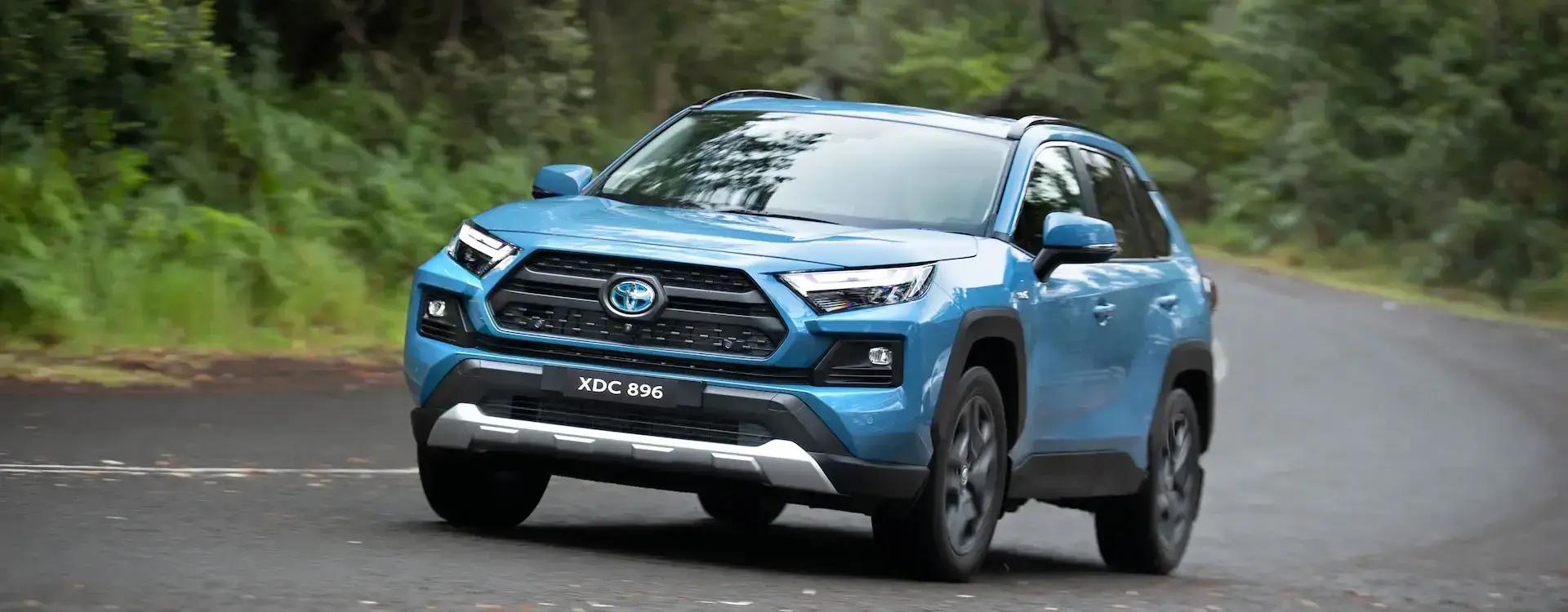  Toyota’s RAV4 – highest sales in its 30-year history (RAV4 Edge hybrid shown).
