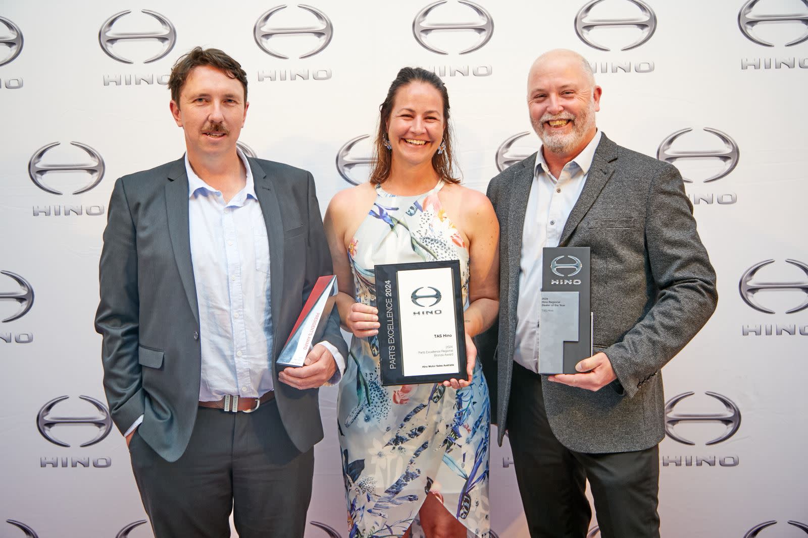 The team at Tas Hino was thrilled with its Regional Dealer of the Year Awards.&nbsp;