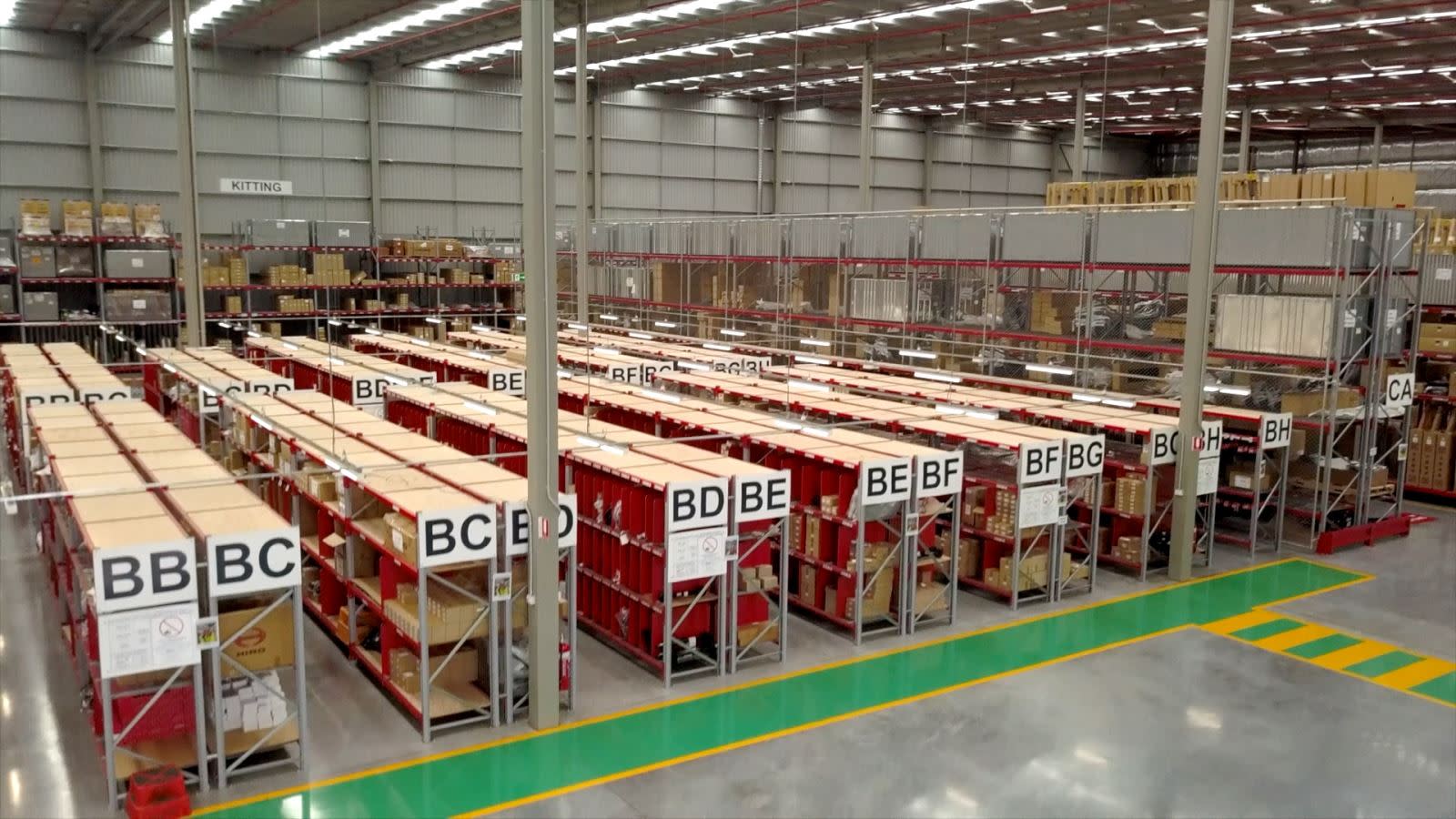 Hino Australia’s new PDC has allowed it to increased its inventory stock level by more than 50%