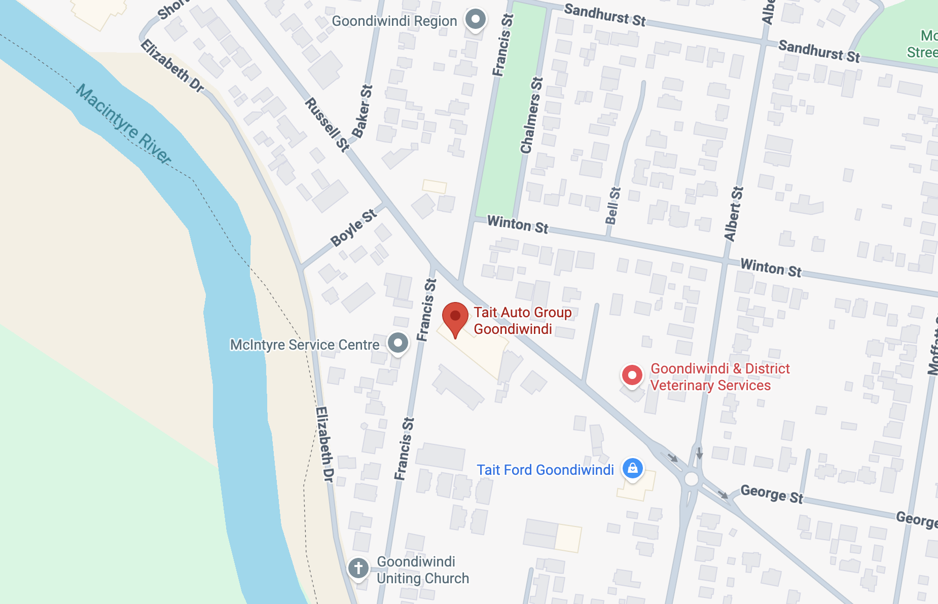 Blacktown sky overview