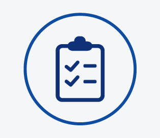 Icon of a checklist