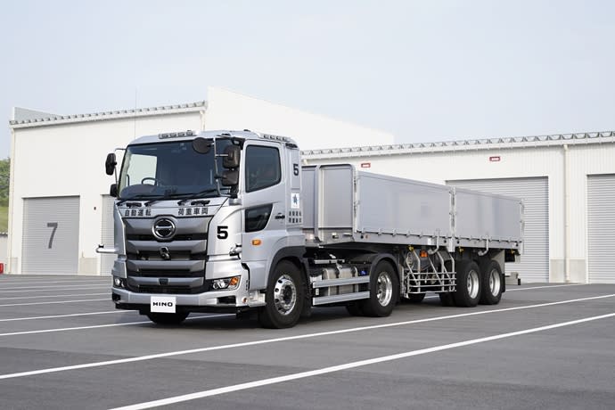 Autonomous Hino 700 Series vehicles will be part of full-scale road surface durability tests with road construction company Taisei Rotec.