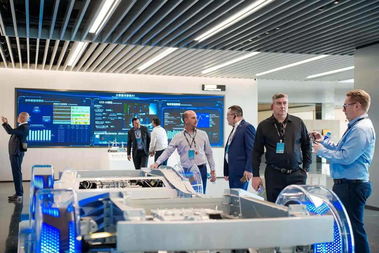 The Dealer Delegation from Australia and New Zealand Visited Inpow Battery Factory