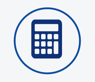 Icon of a calculator