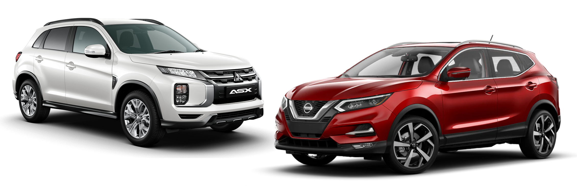 Mitsubishi and Nissan SUVs