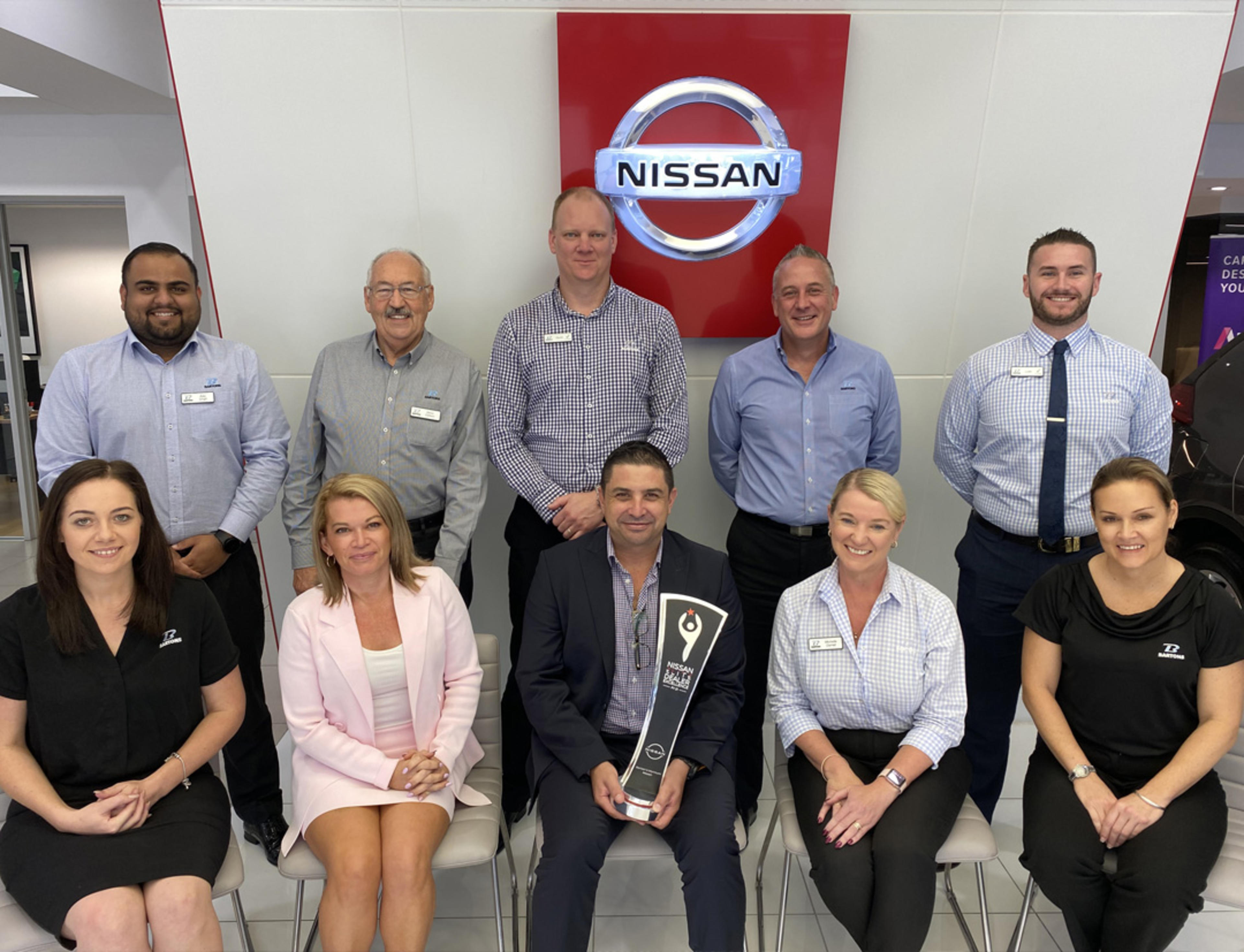 Bartons Wynnum Nissan takes out Nissan Dealer Excellence award again! banner