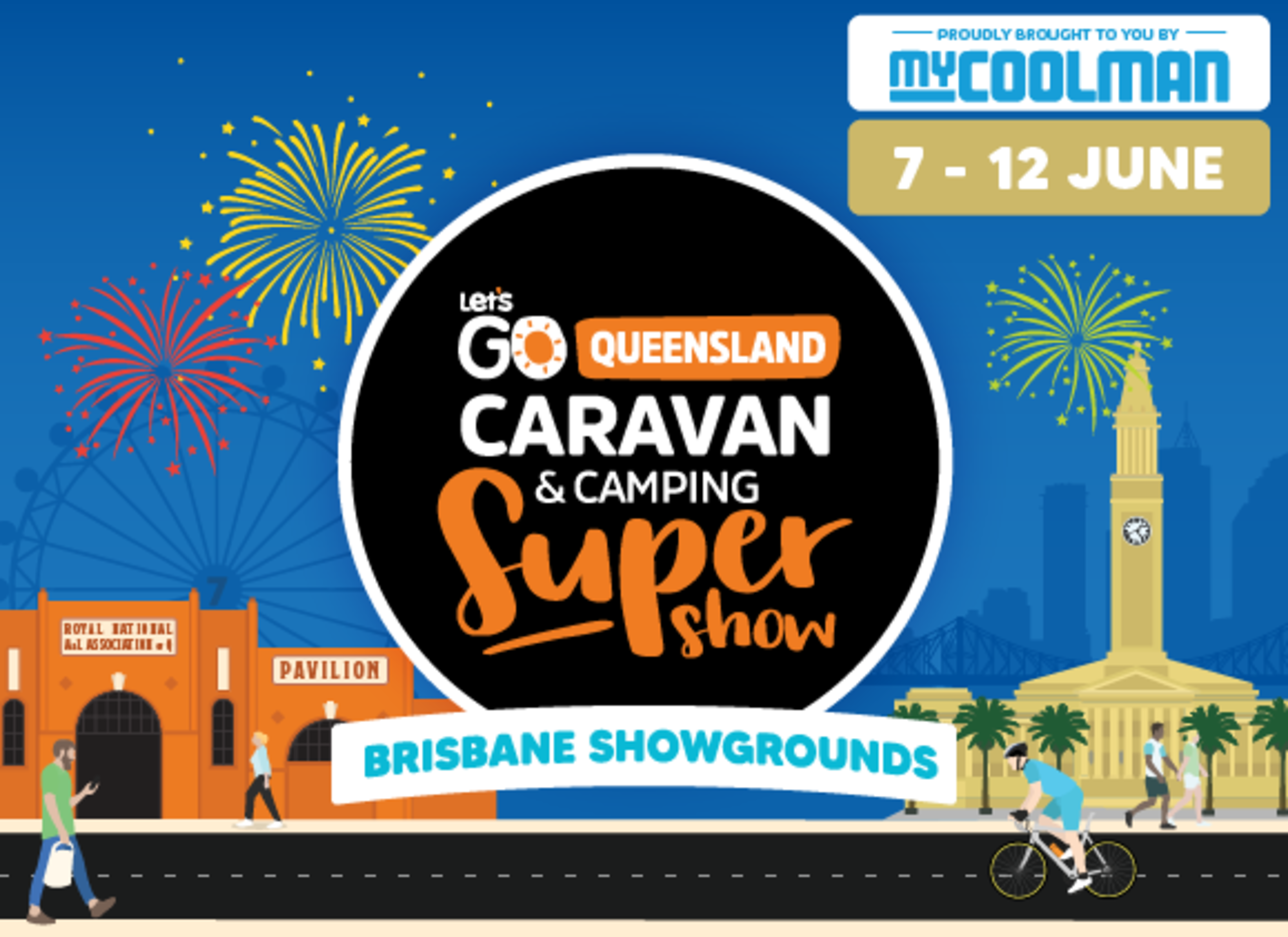 LET'S GO CARAVAN & CAMPING SUPERSHOW banner