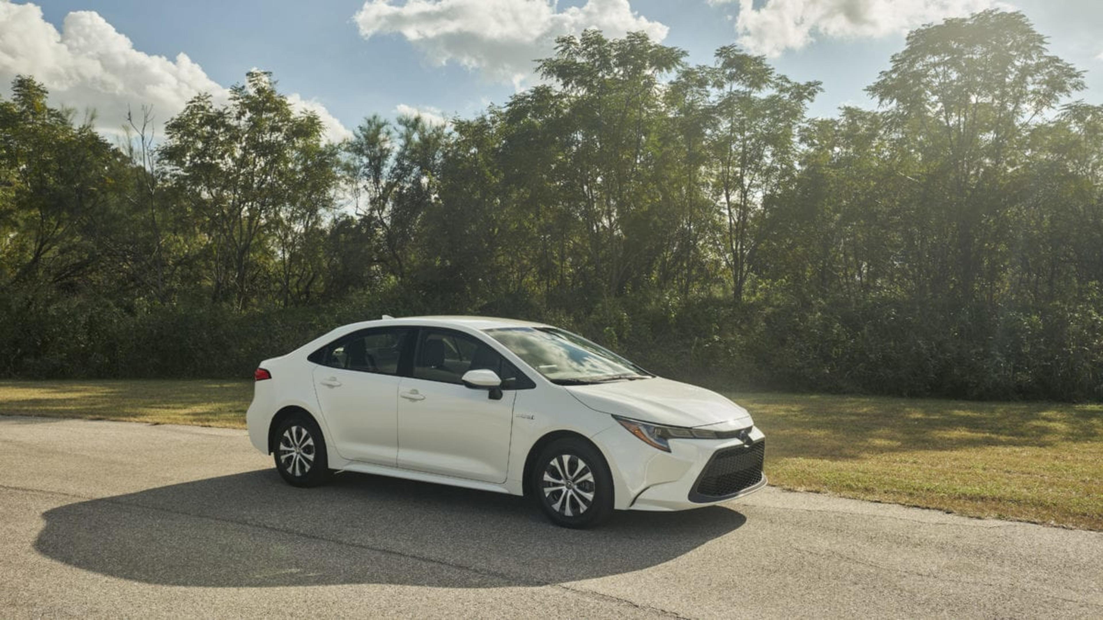 ALL-NEW COROLLA SEDAN OFFERS STYLE, SAFETY AND A HYBRID FIRST banner