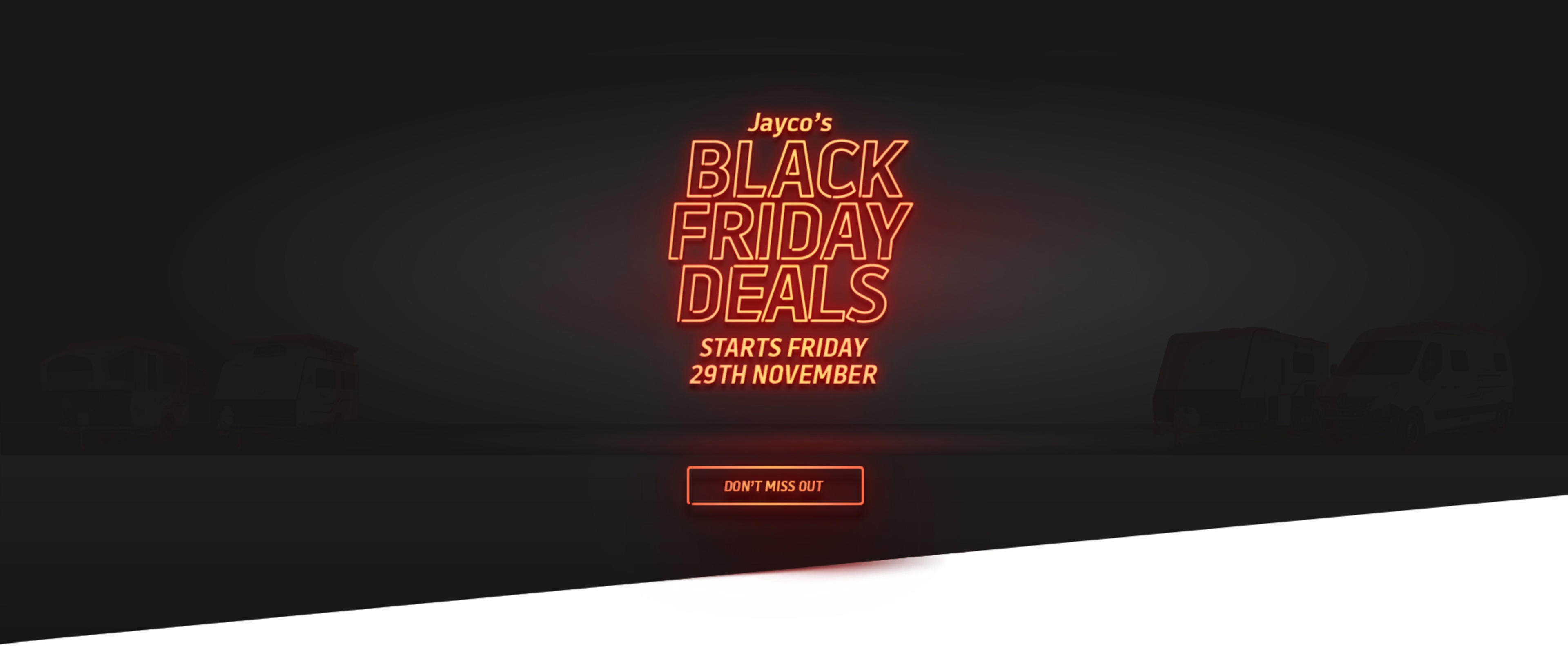 JAYCO'S BLACK FRIDAY DEALS! banner