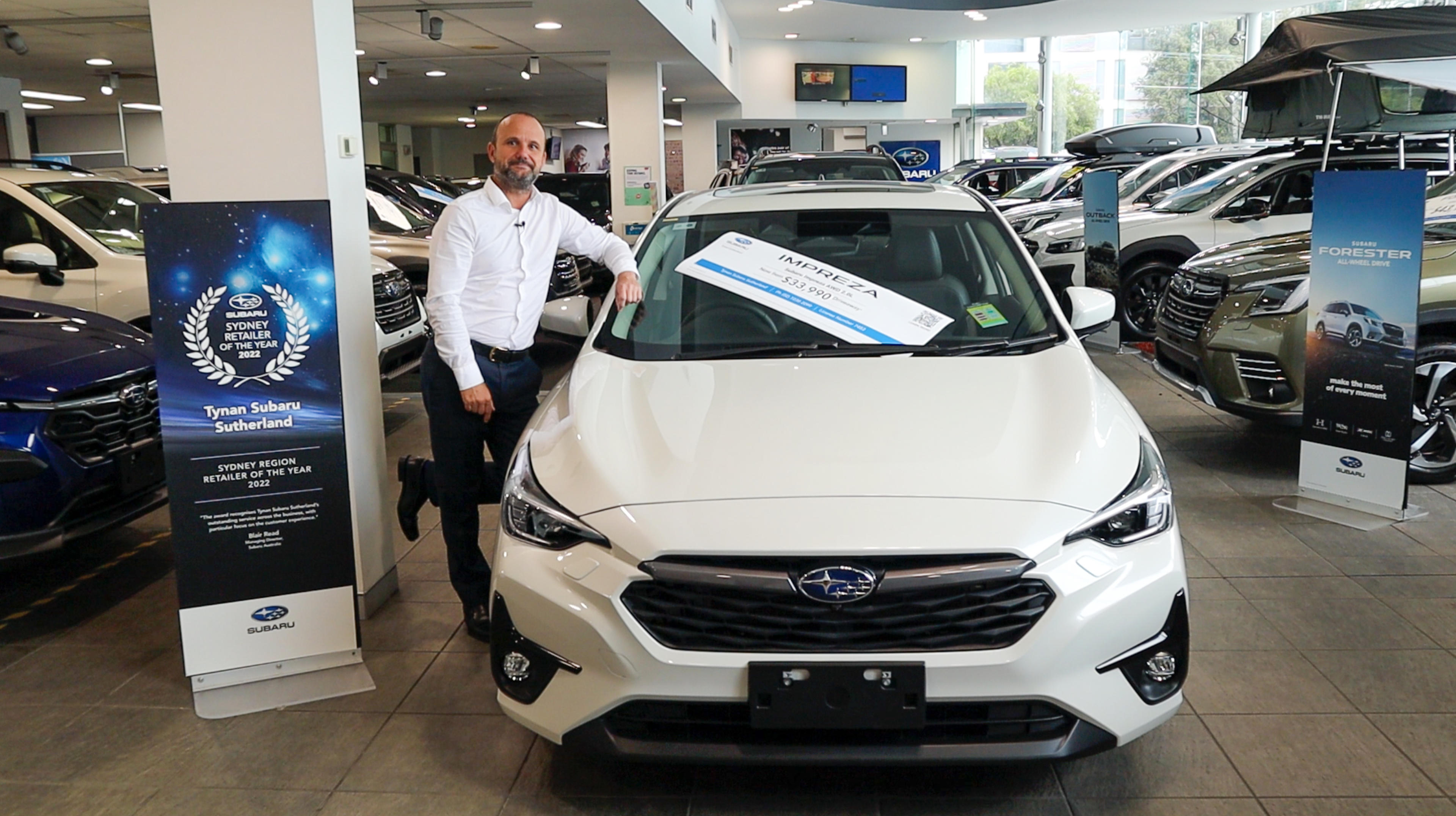 Meet Shane Child: The New Sales Manager at Tynan Subaru Sutherland banner