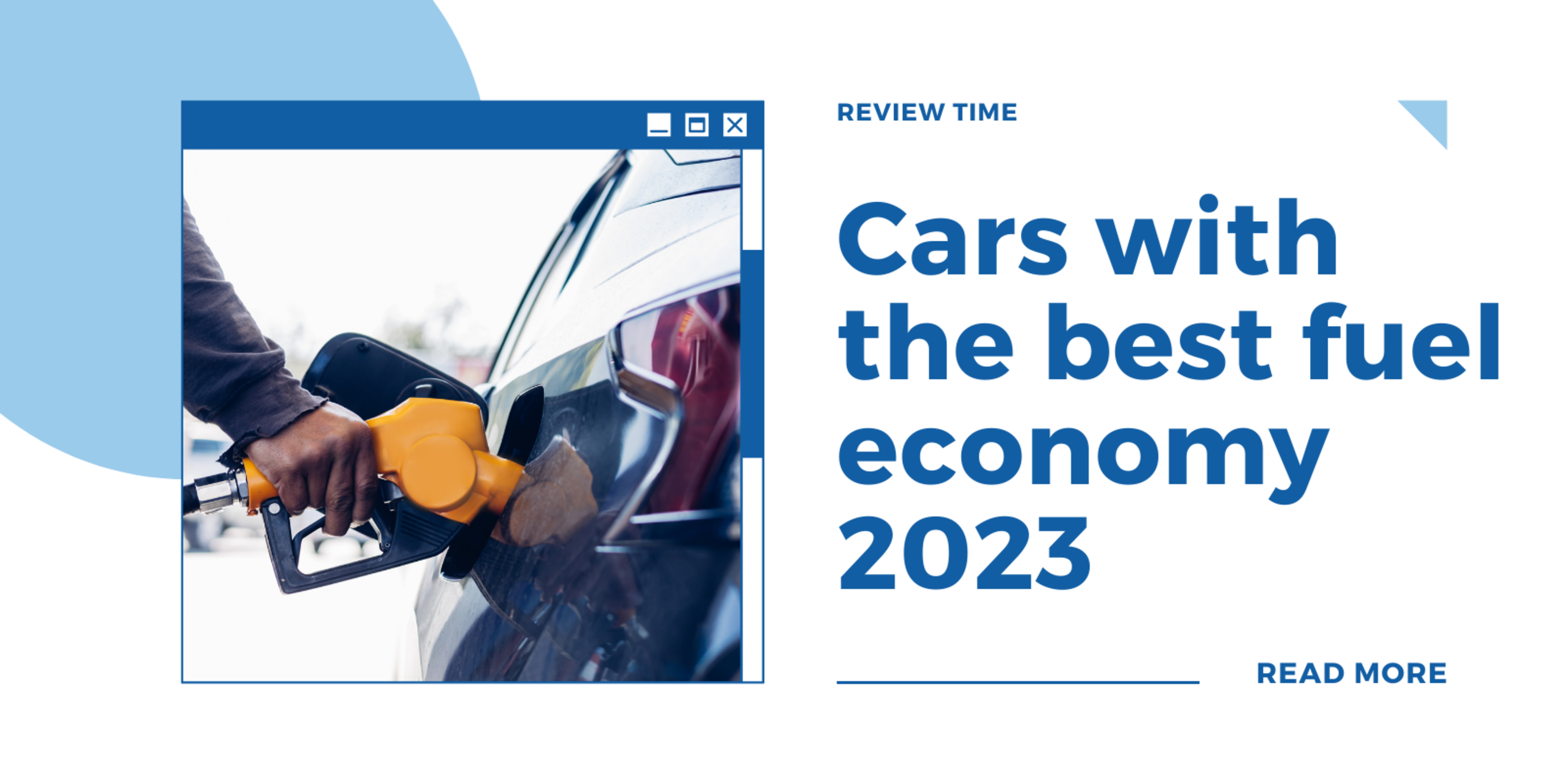 Cars with the best fuel economy 2023 featured image