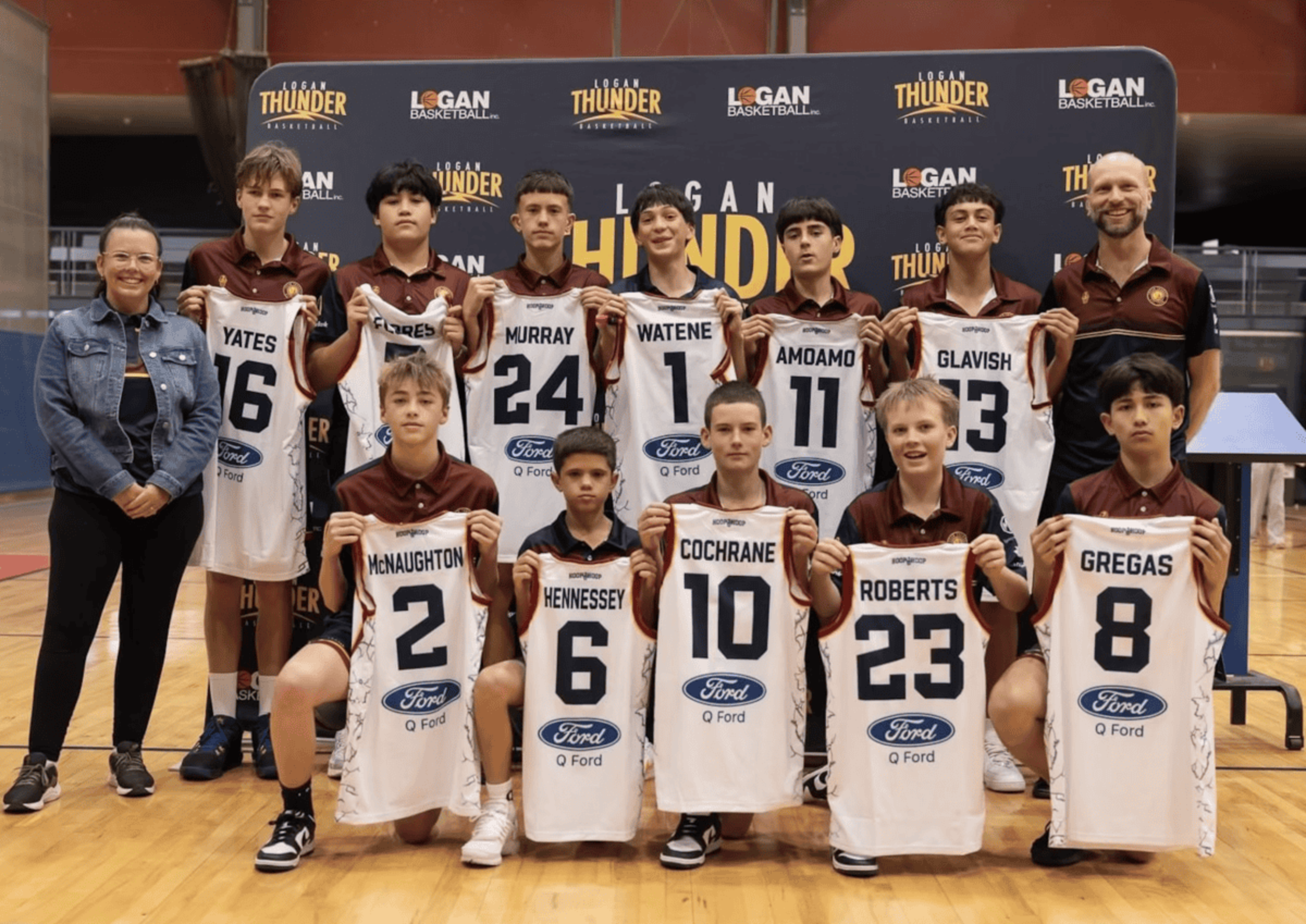 Logan Thunder x Q Ford – Major Partnership Announcement banner