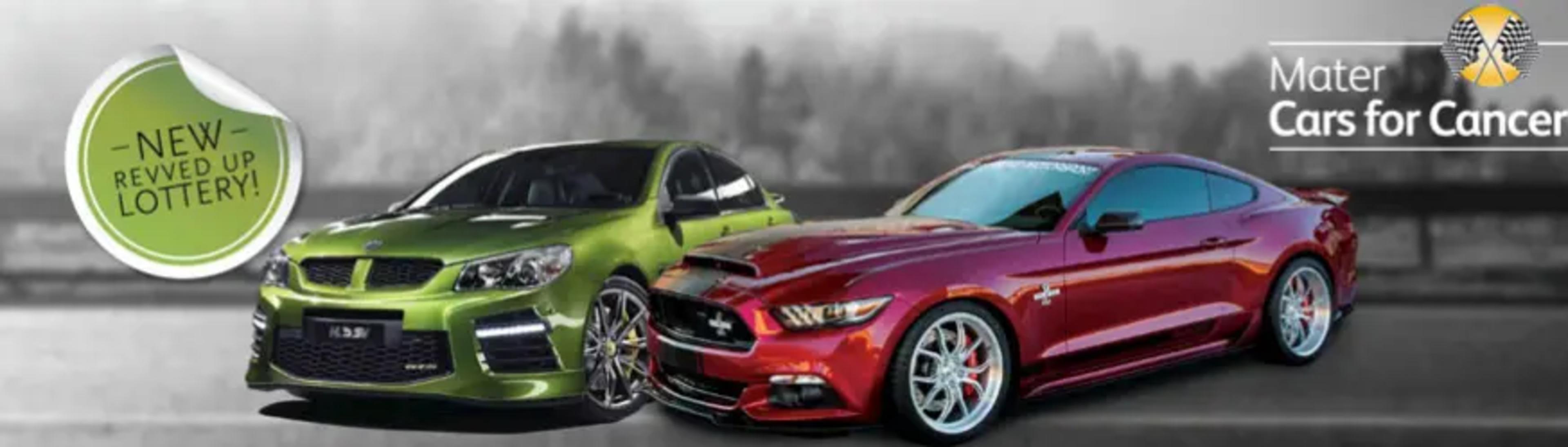 Win an iconic V8 with Mater Cars for Cancer! Motorama