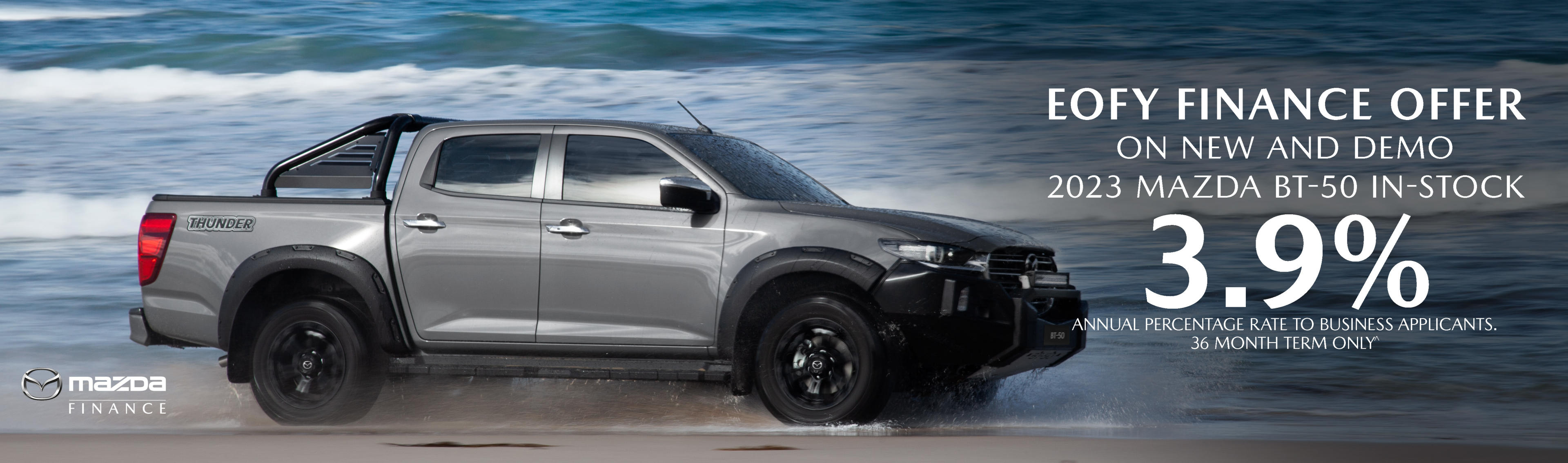 2023 Mazda BT-50 at 3.9% with Mazda Finance