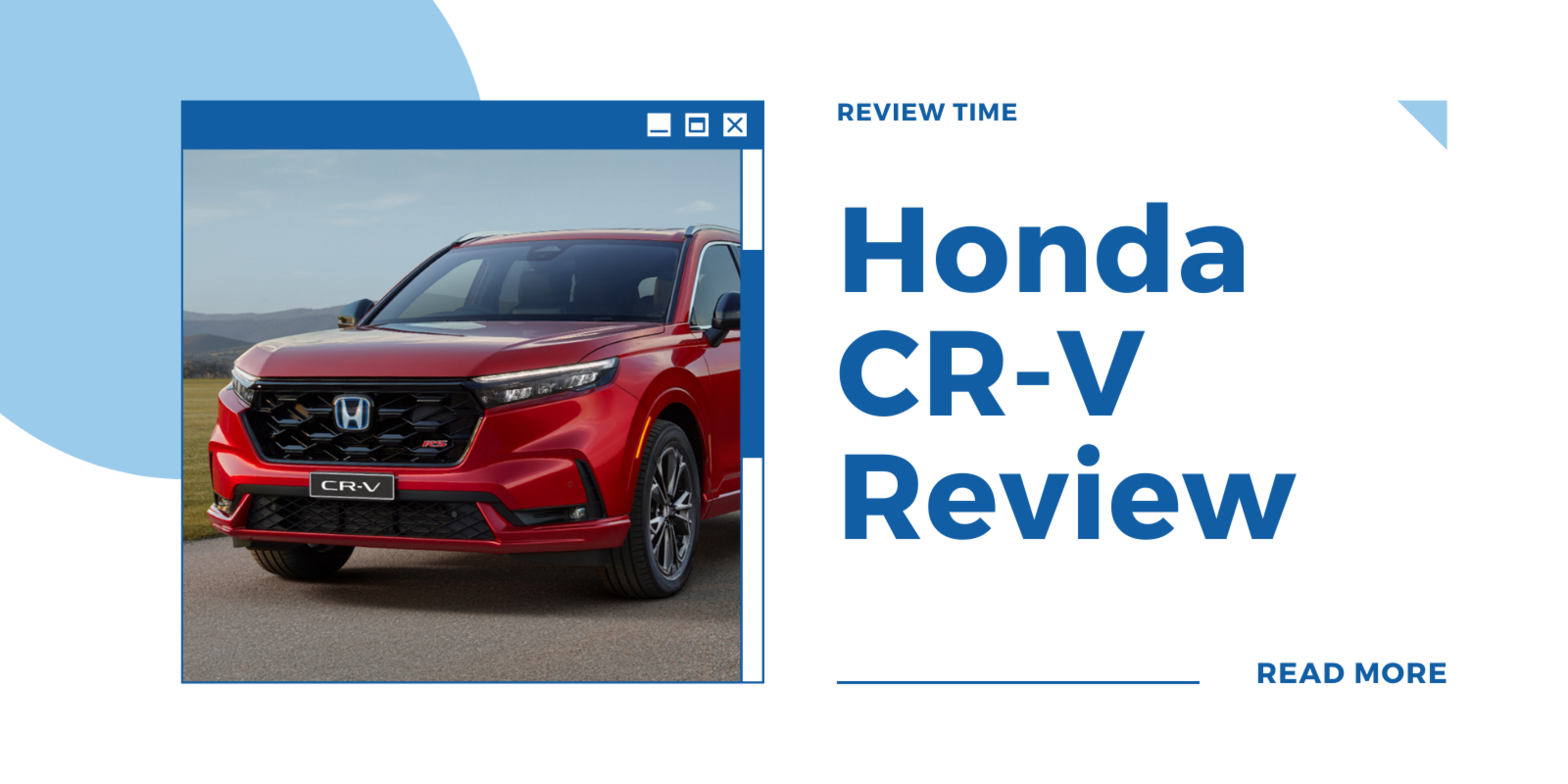 Honda CRV Review featured image