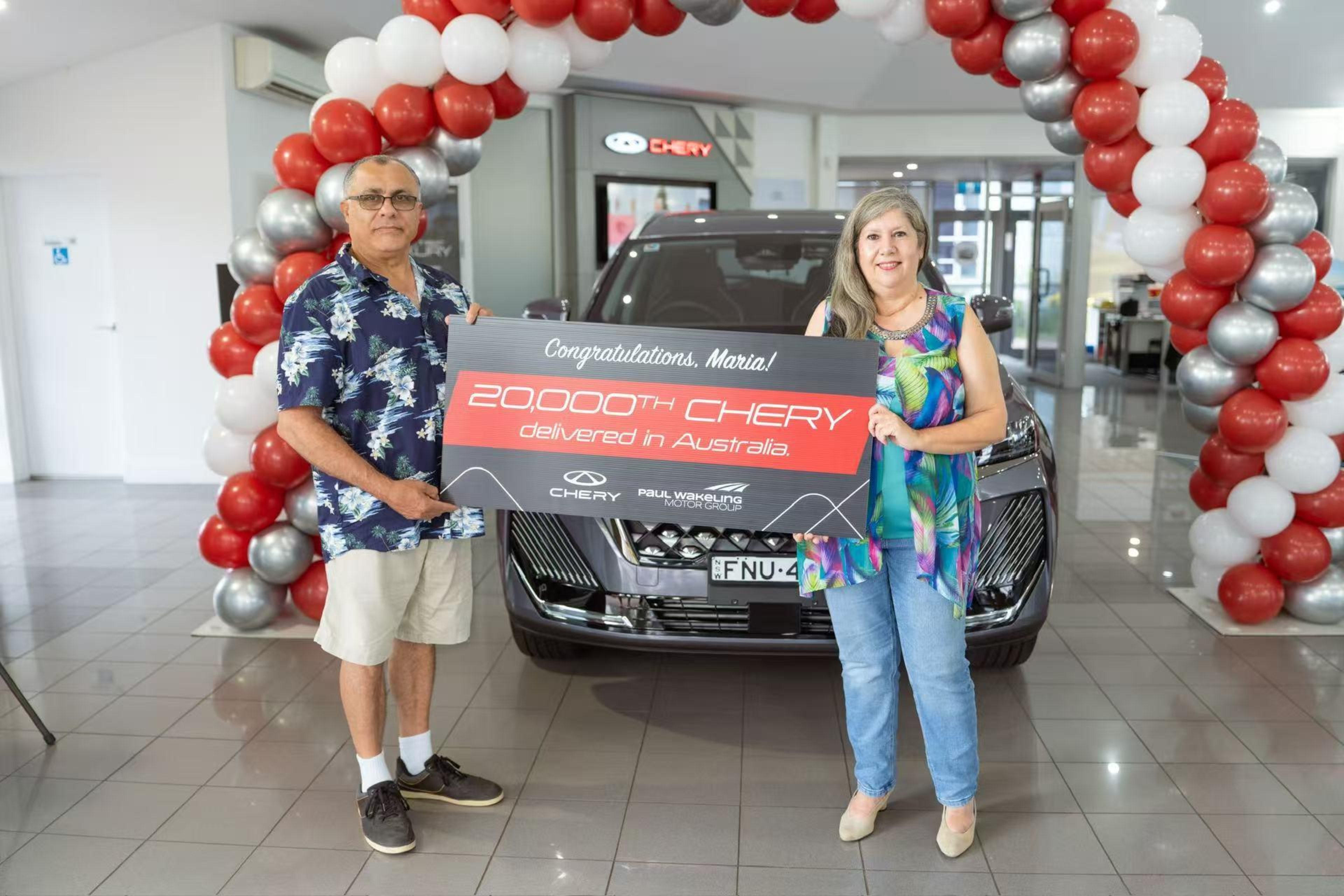 Chery Surpasses 20,000 Sales in Australia banner