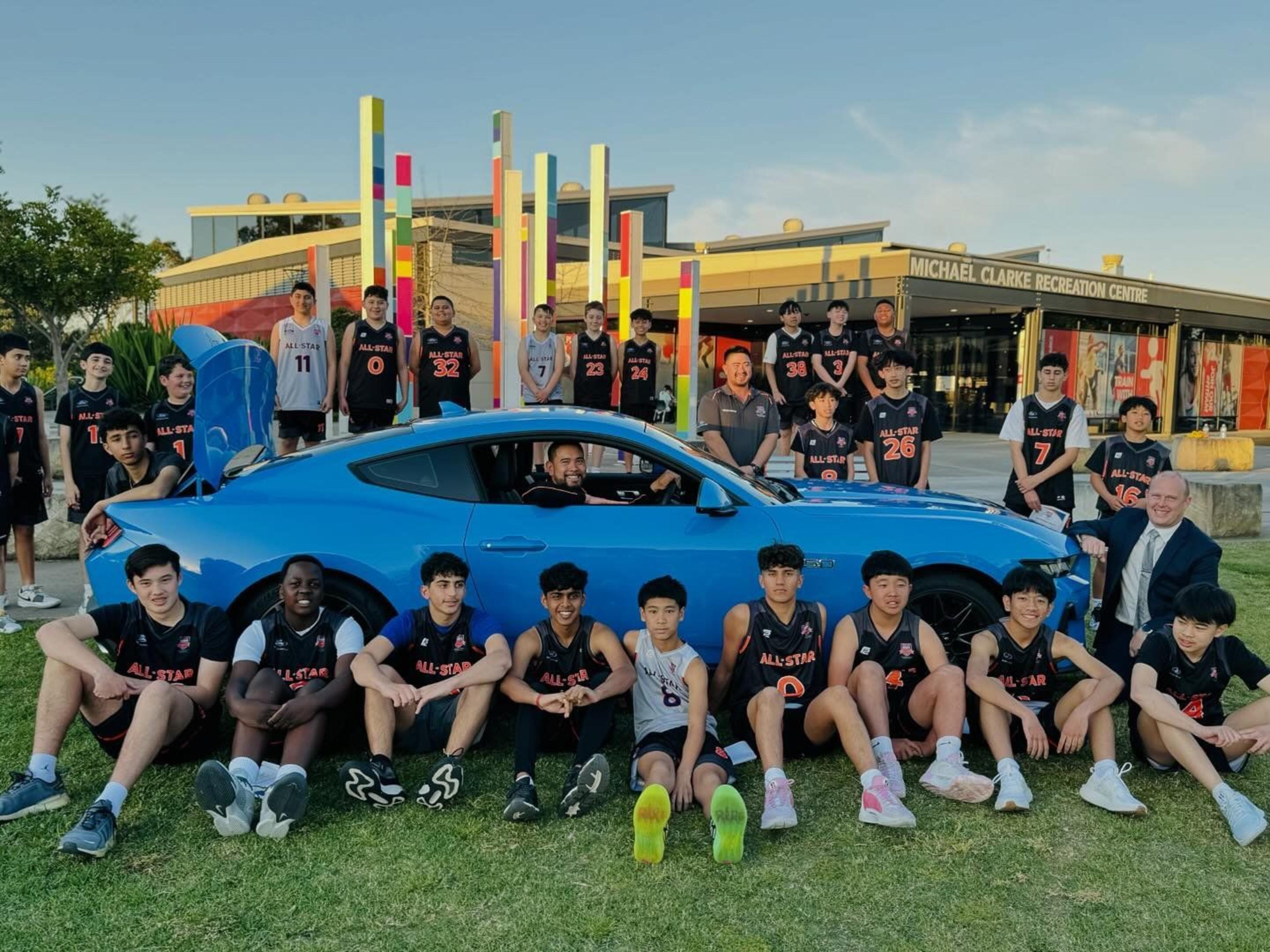 Peter Warren Ford Sponsors Hoops Connect: A Commitment to Community Engagement banner