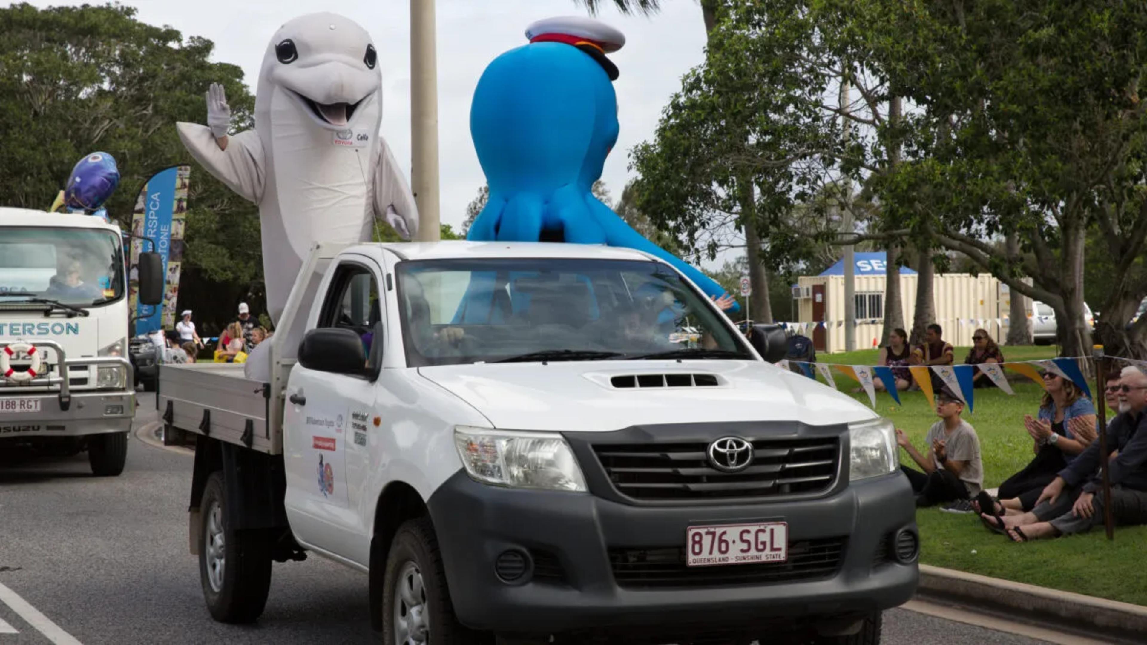 Bill Robertson Toyota, proudly keeping the Gladstone Harbour Festival on the move.