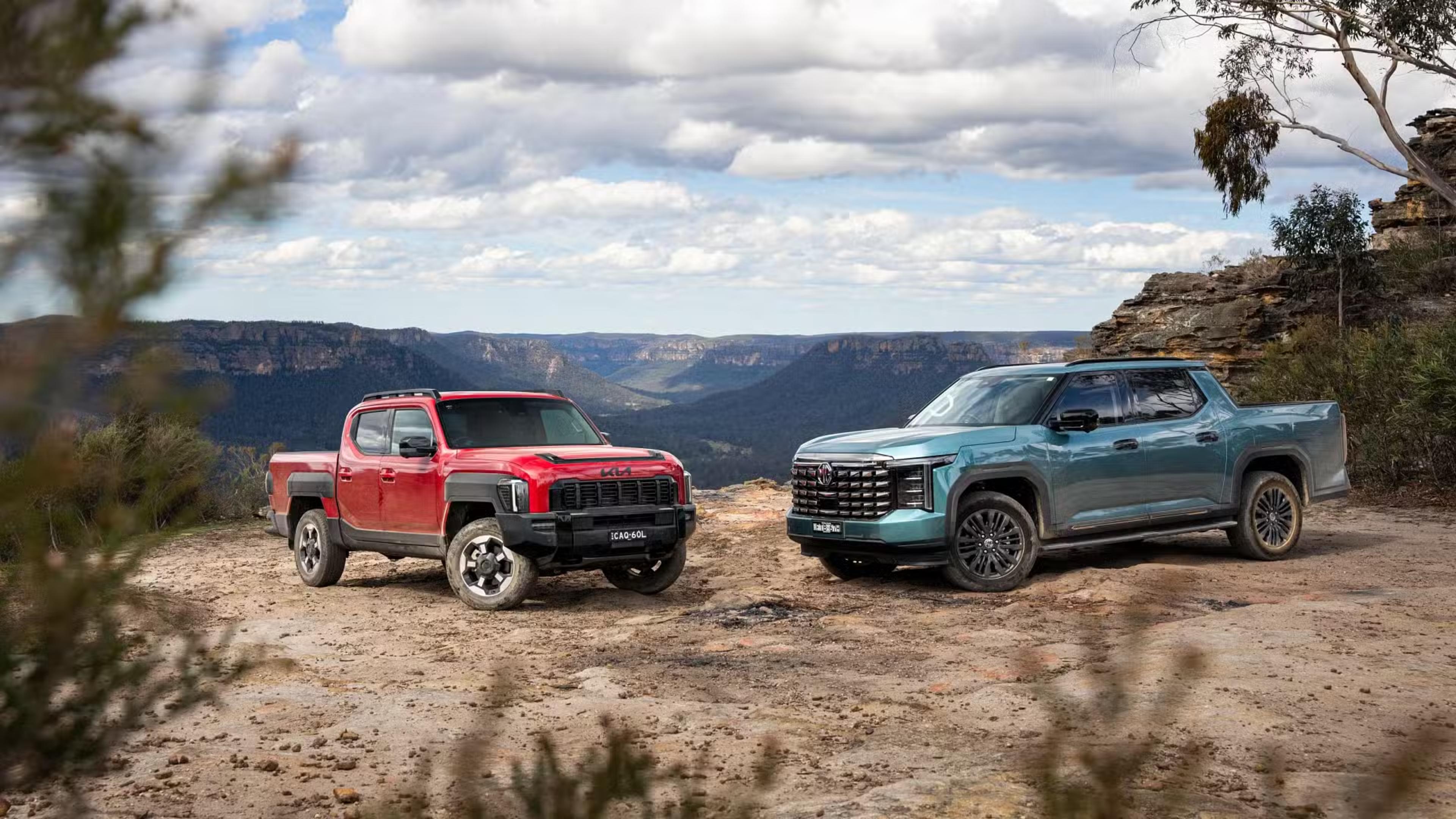 2026 MG U9 vs Kia Tasman: Which New Ute Should You Choose? banner