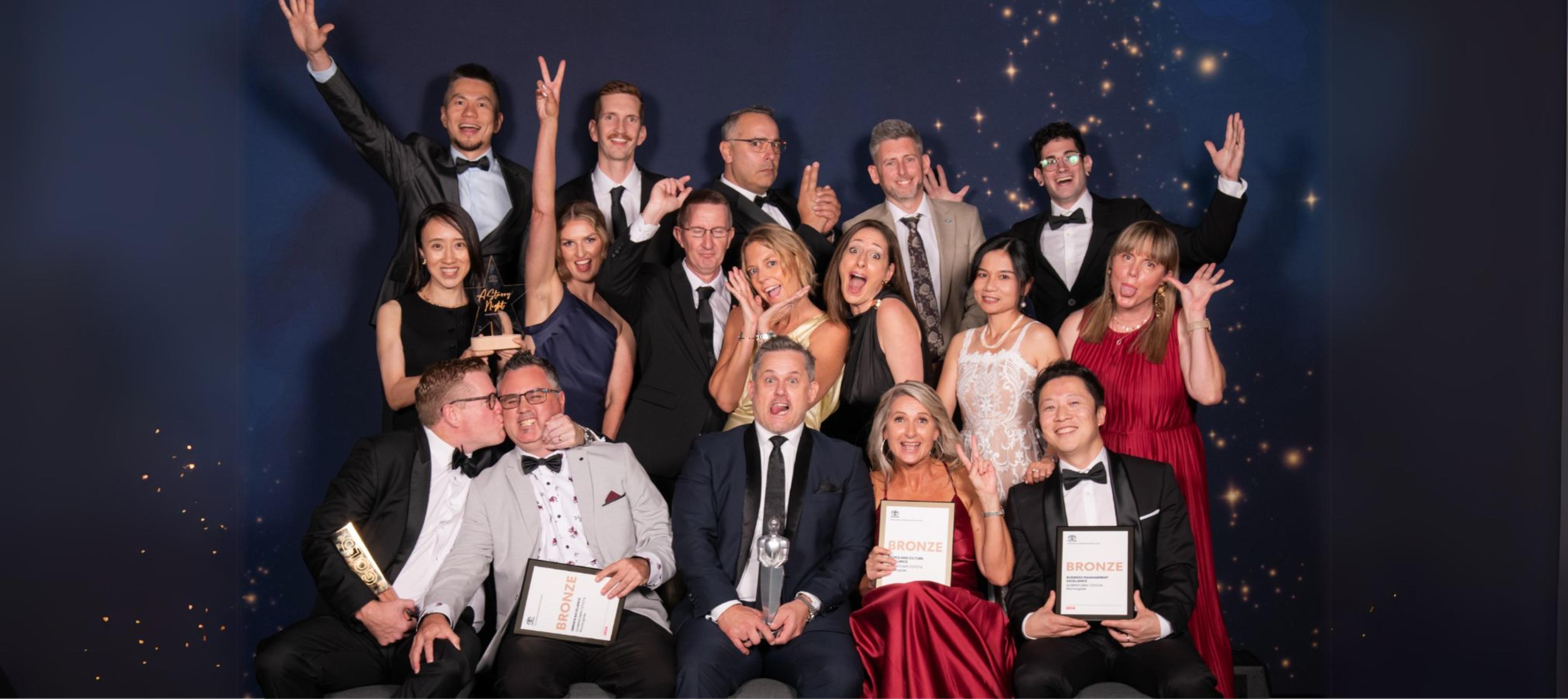 Downtown Toyota Recognised at the 2025 Toyota Australia DOTY Awards banner