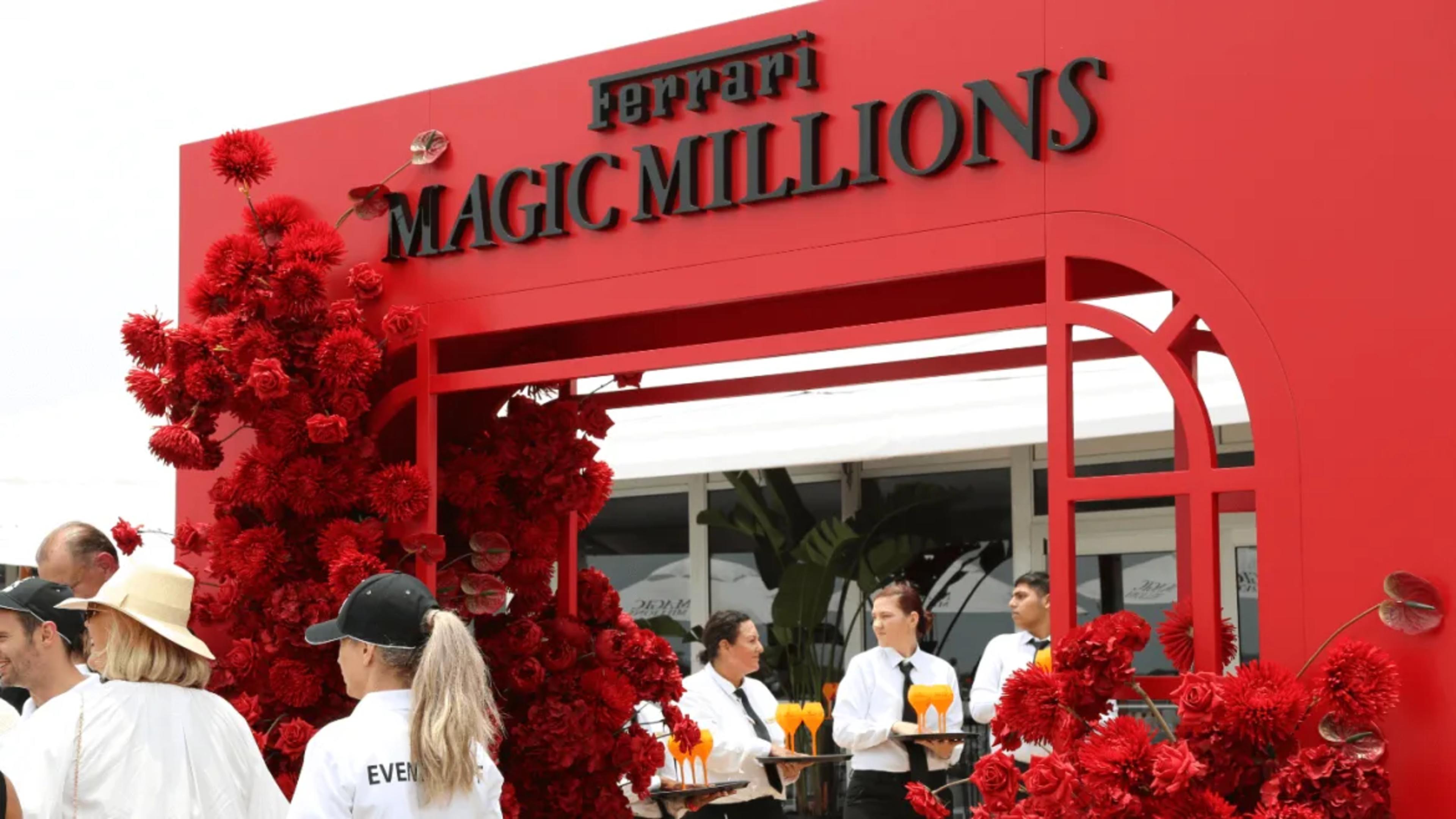 Frizelle Sunshine - Official Vehicle Partner of the 2020 Magic Millions Carnival banner