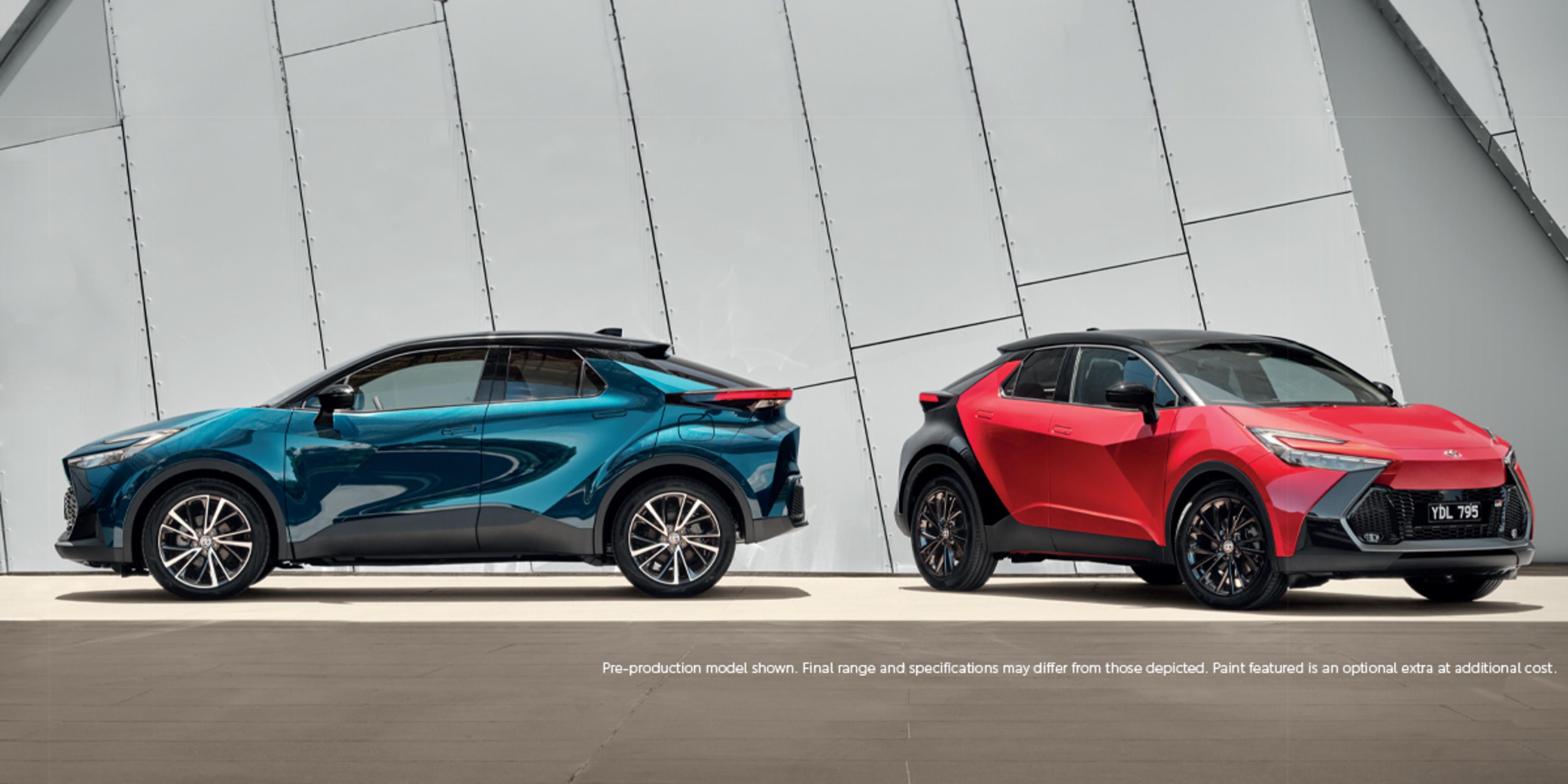  NEW EUROPEAN DESIGNED AND BUILT TOYOTA C-HR ARRIVES IN AUSTRALIA banner