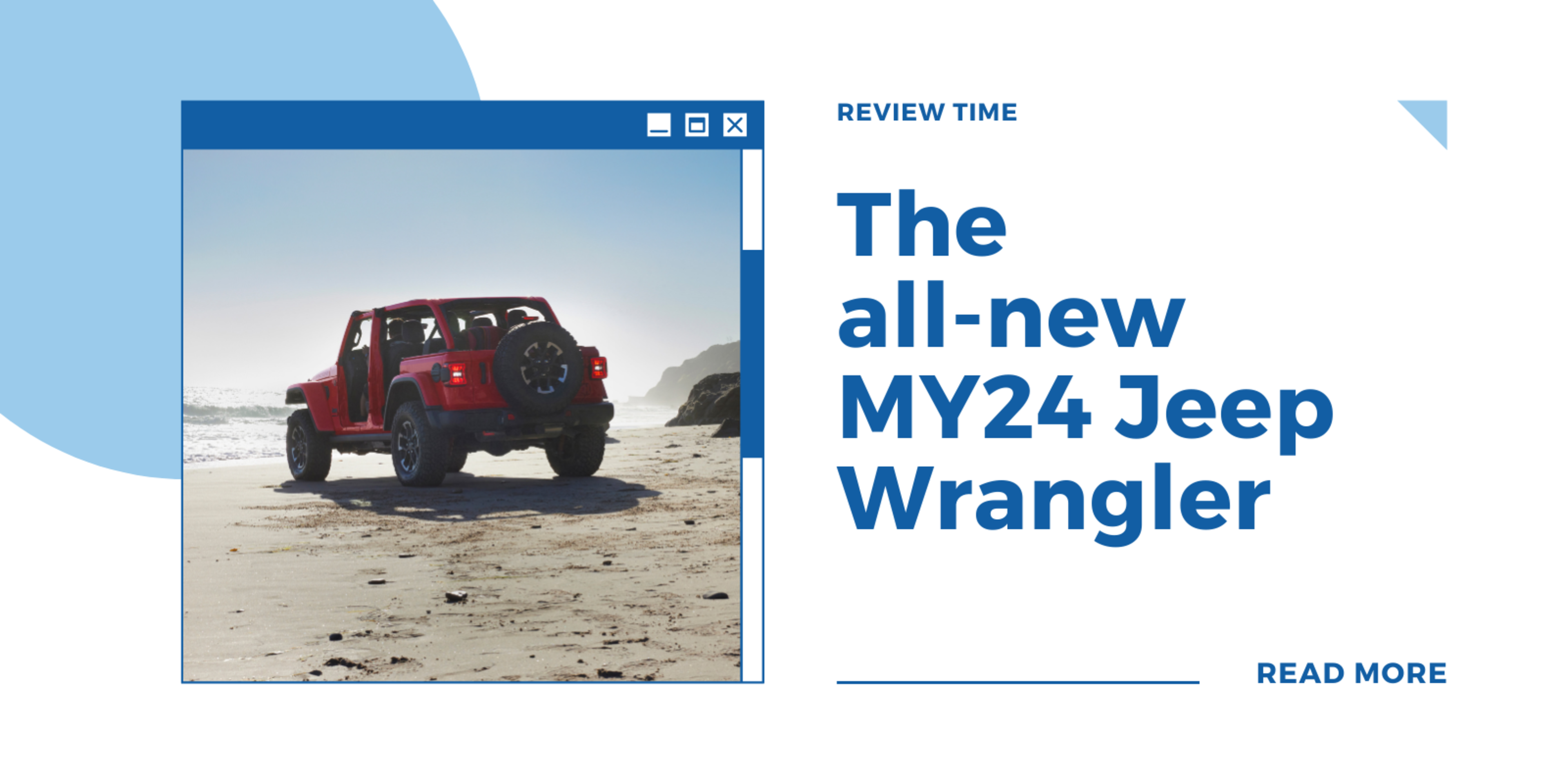 The all-New MY24 Jeep Wrangler featured image