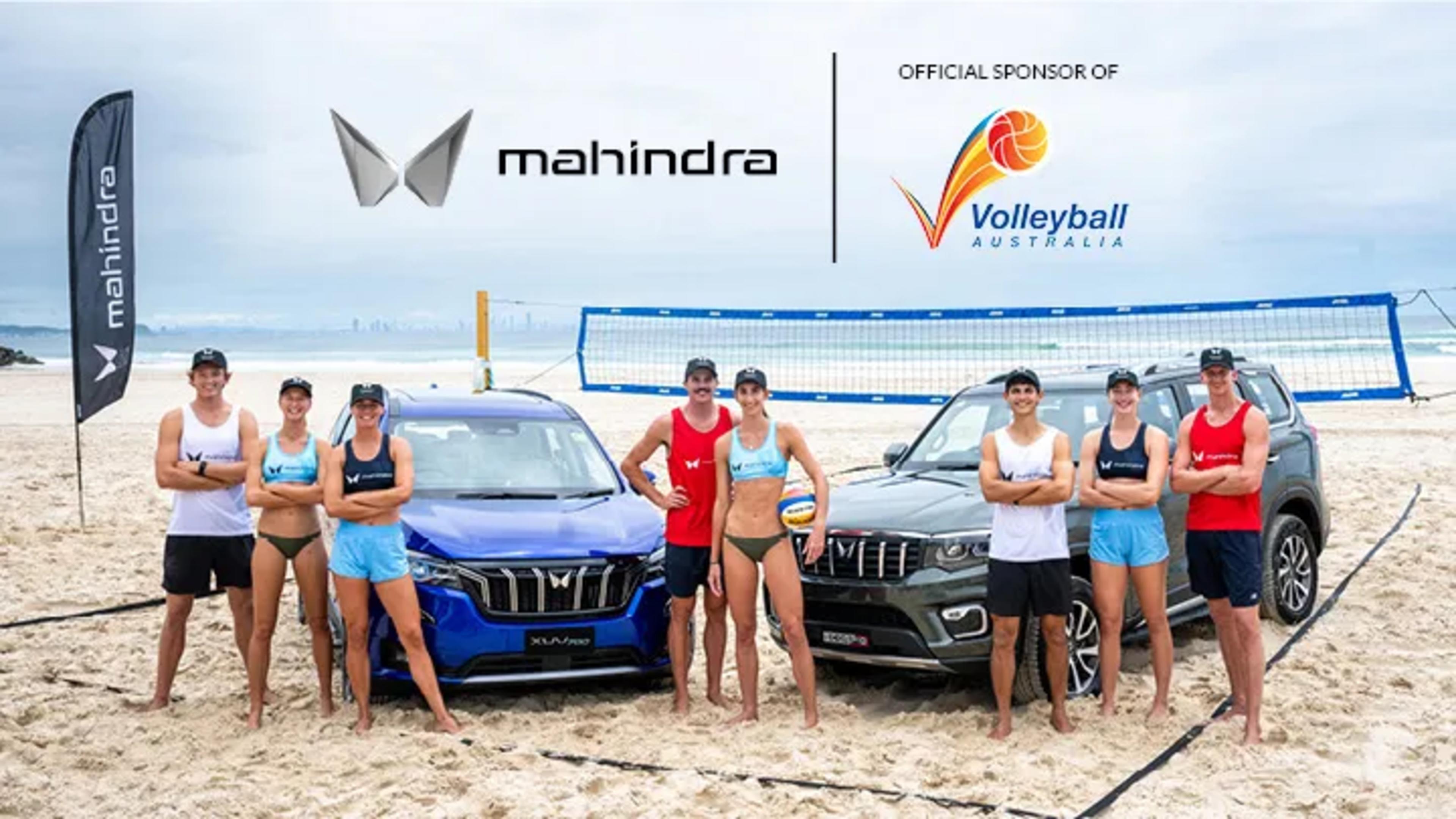 Mahindra Announces Official Sponsorship of Volleyball Australia banner