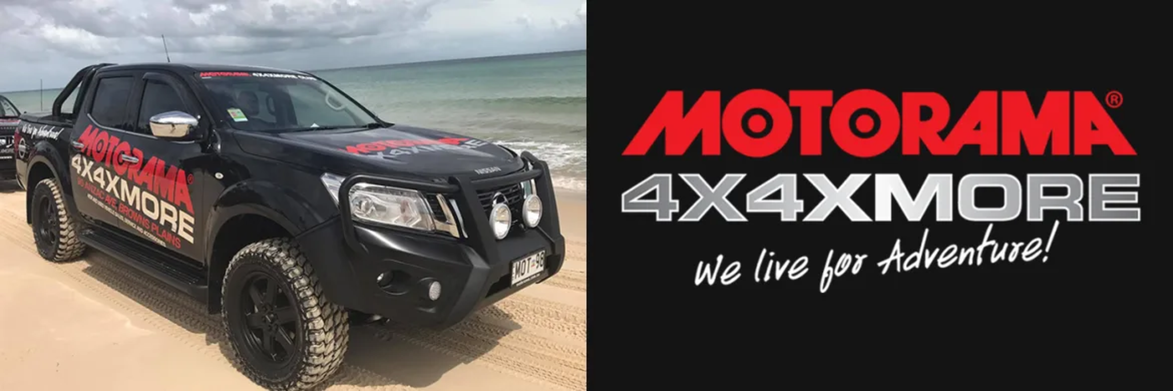 4x4xmore Nissan on beach