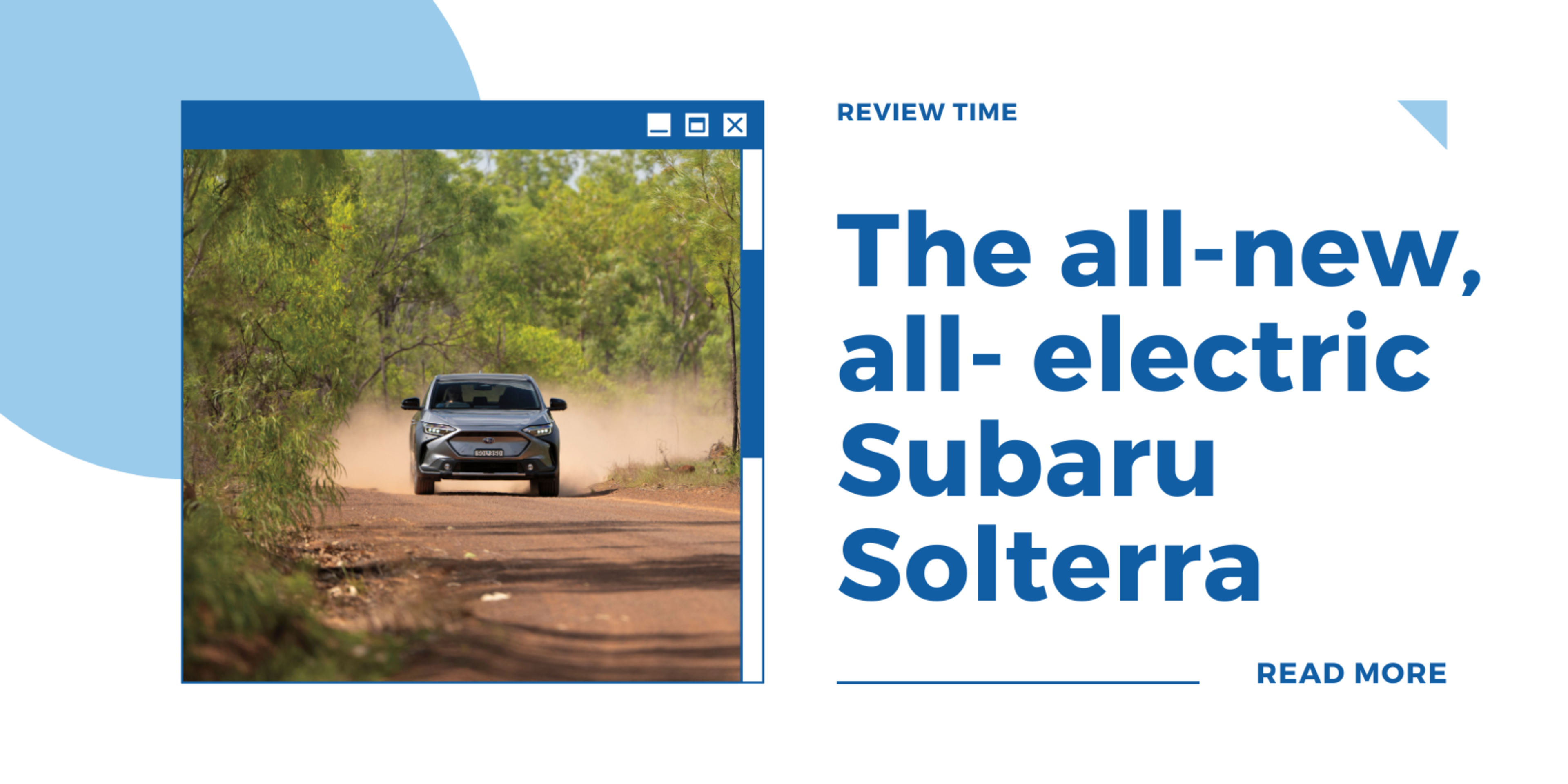 The all-new, all-electric Subaru Solterra is here! featured image