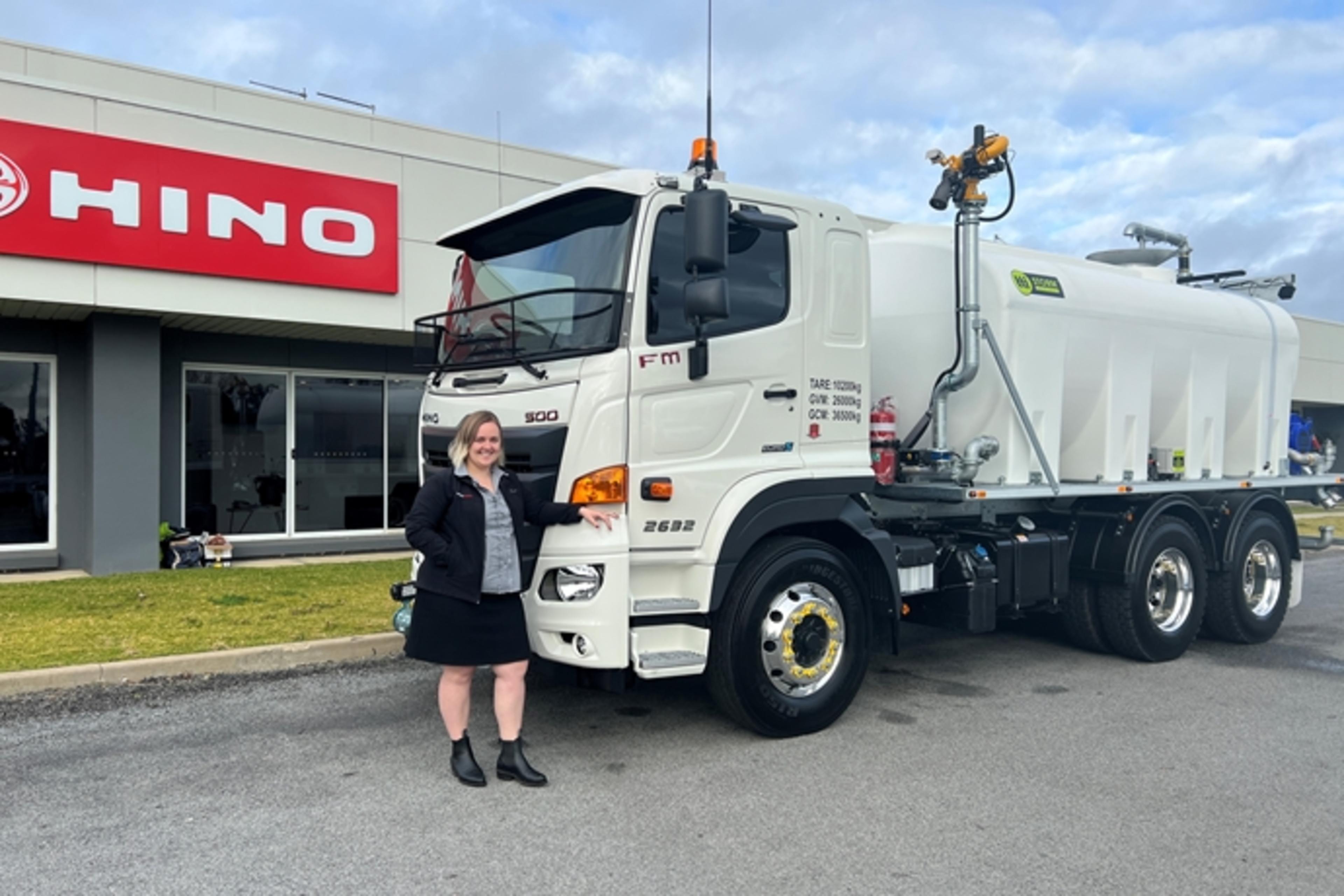Olivia Murray, 2IC, Wagga Trucks