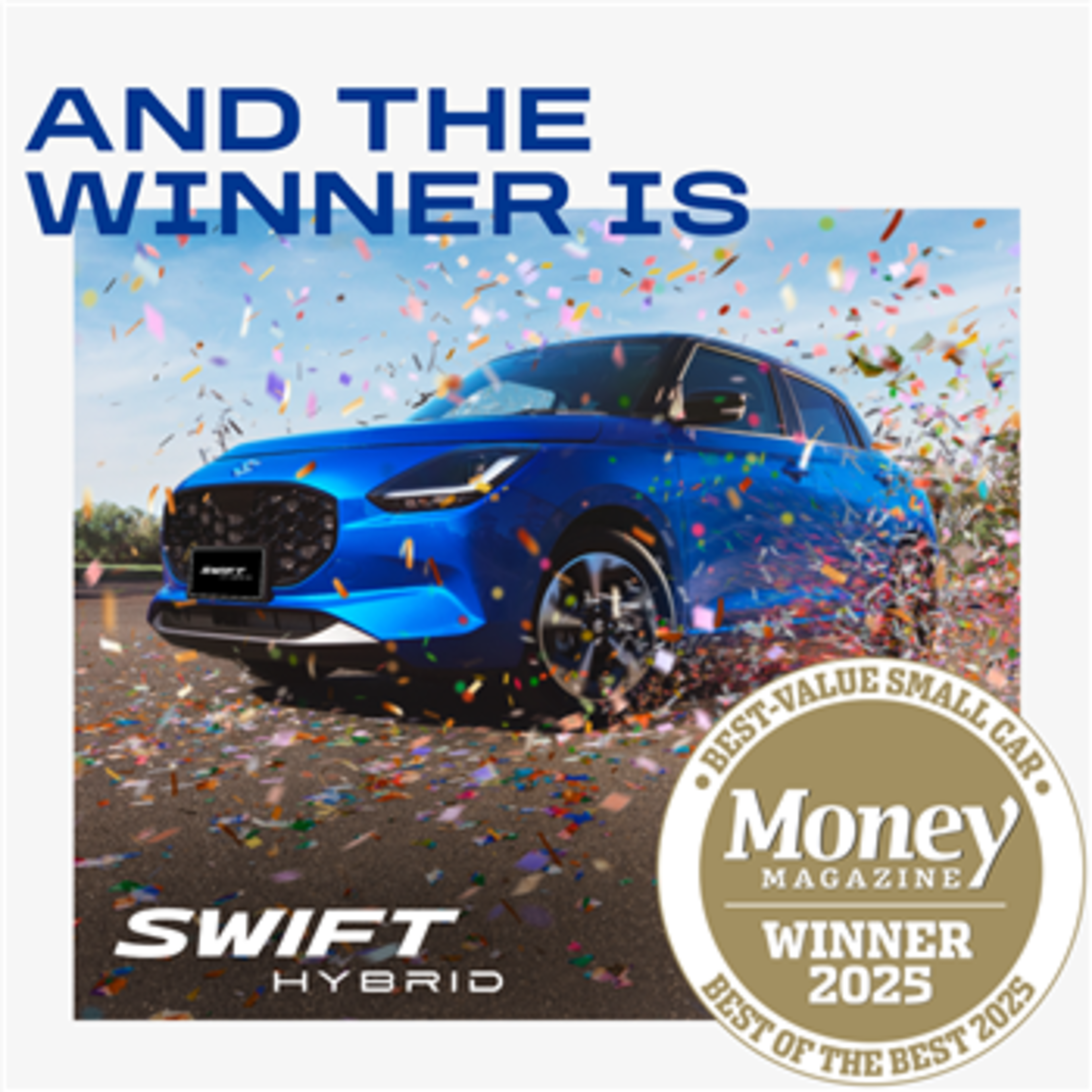 Suzuki Swift Hybrid Wins Best-Value Small Car for 2025 – Available Now in Sydney! banner