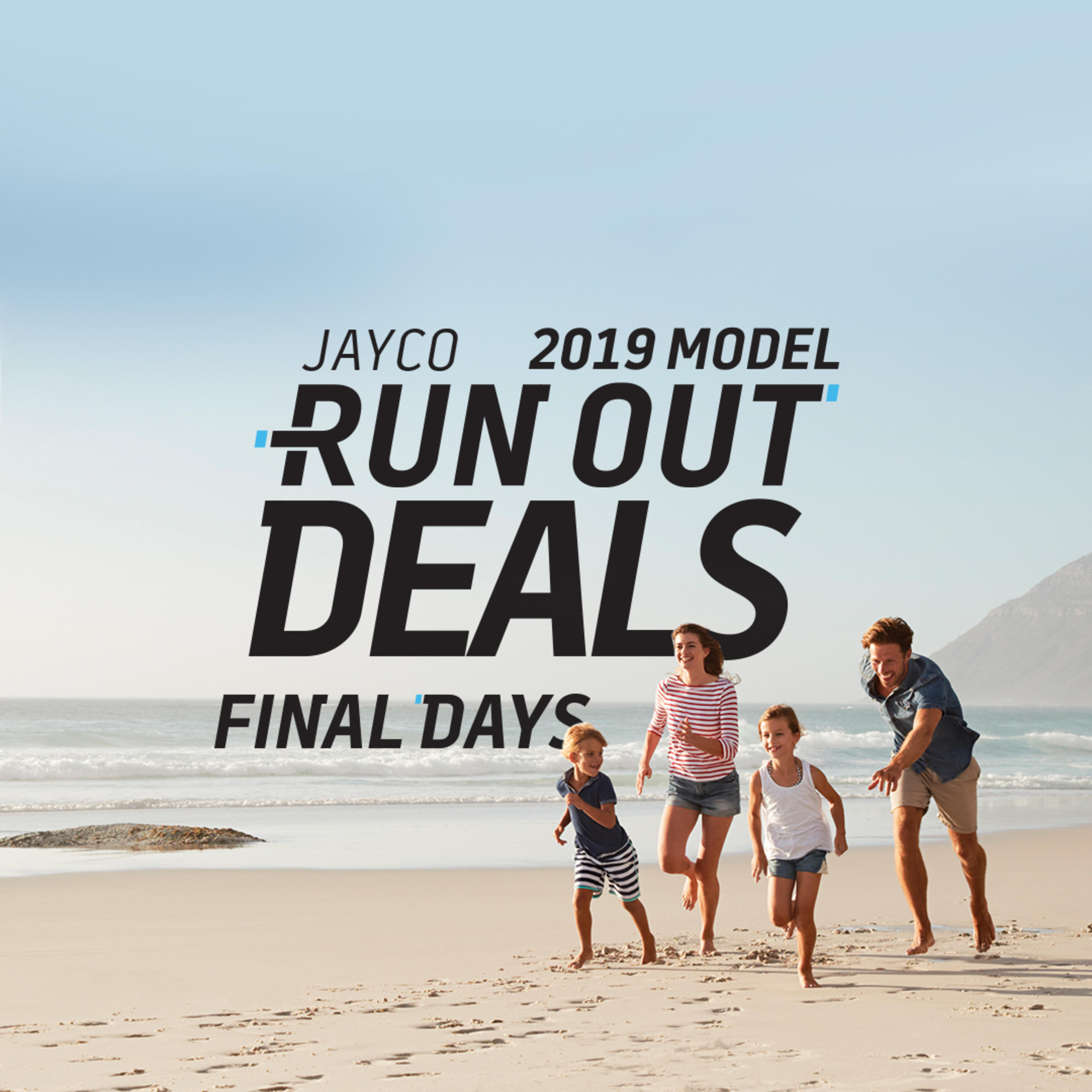 JAYCO RUN OUT DEALS banner