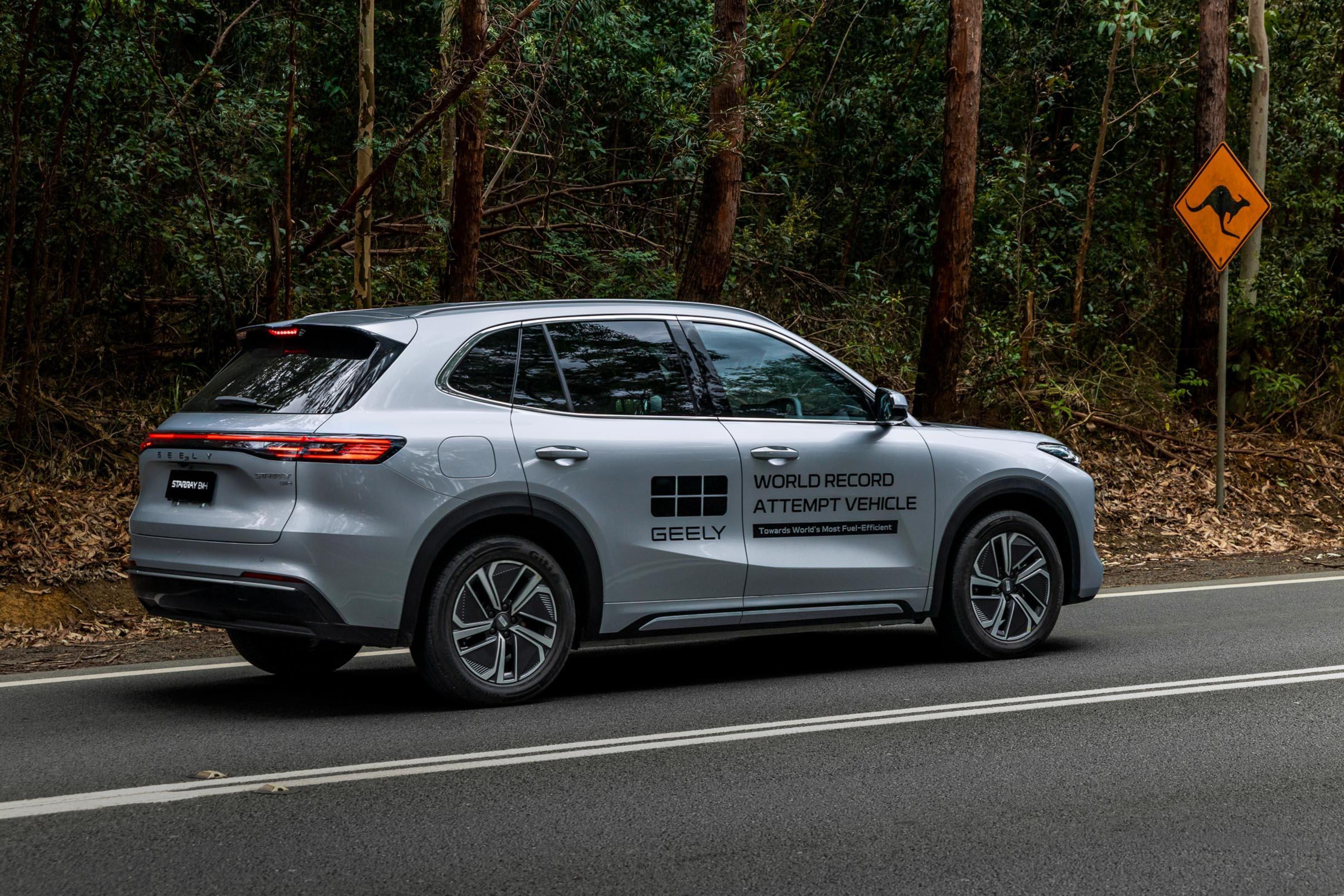 Geely Starray EM-i Breaks a GUINNESS WORLD RECORDS™ Title on One of Australia’s Most Iconic Drives banner