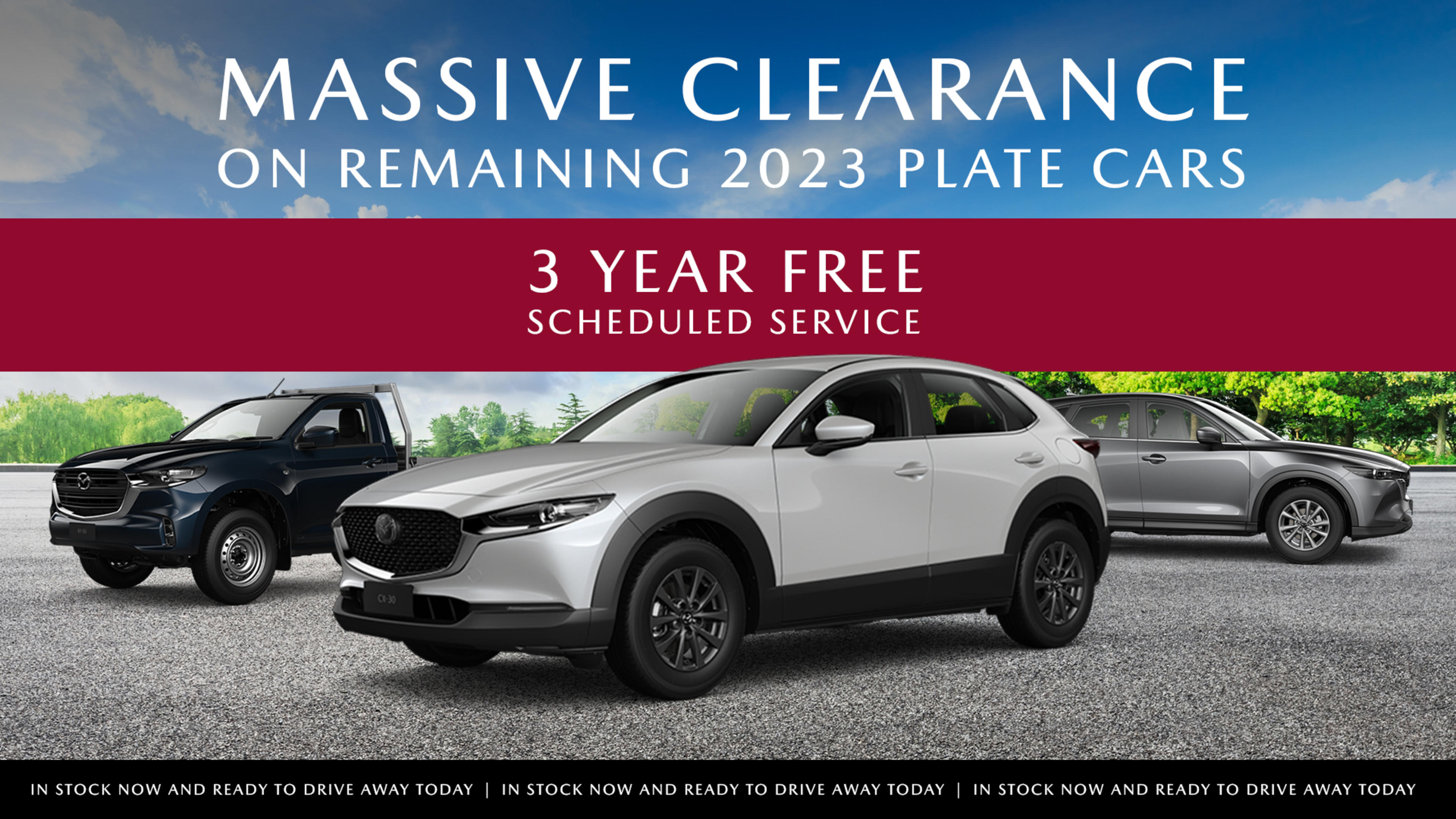 MY23 Stock Sale Berwick Mazda