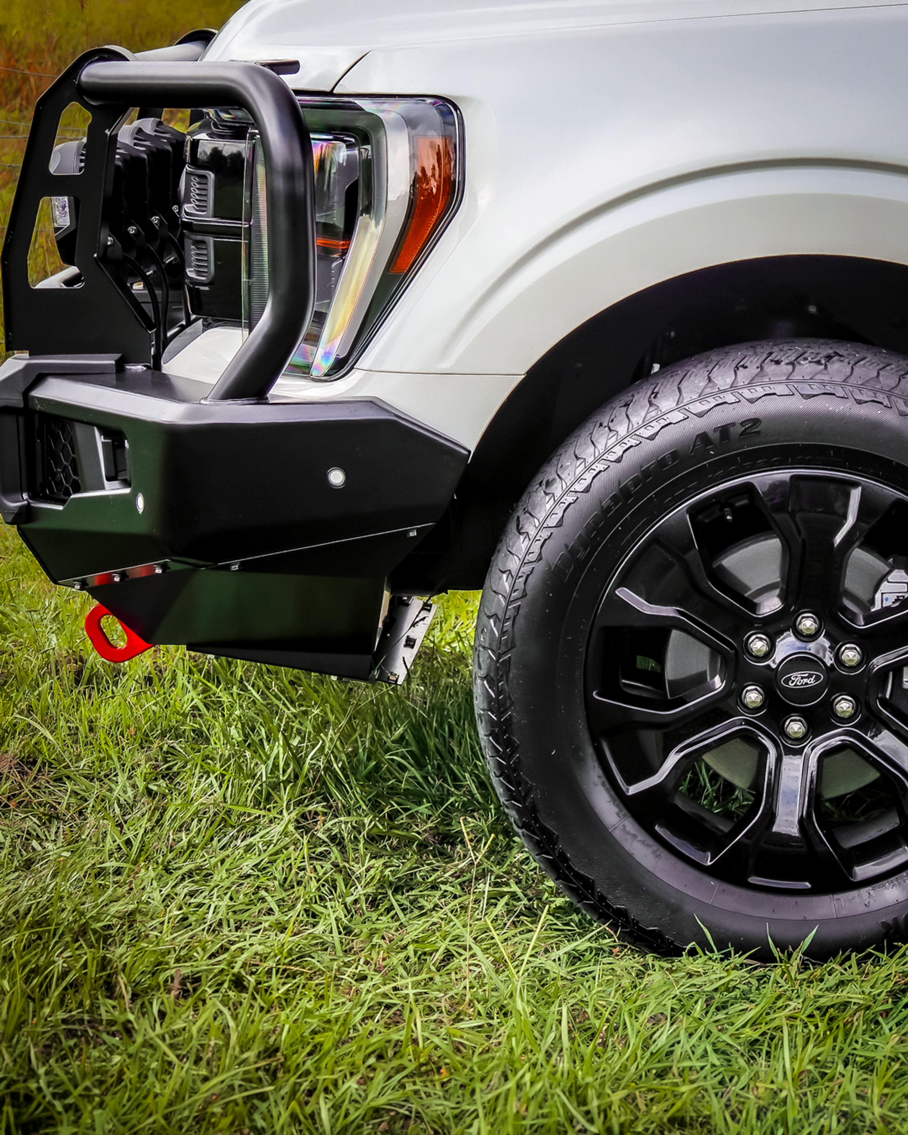 Size profile F150 Apex bull bar