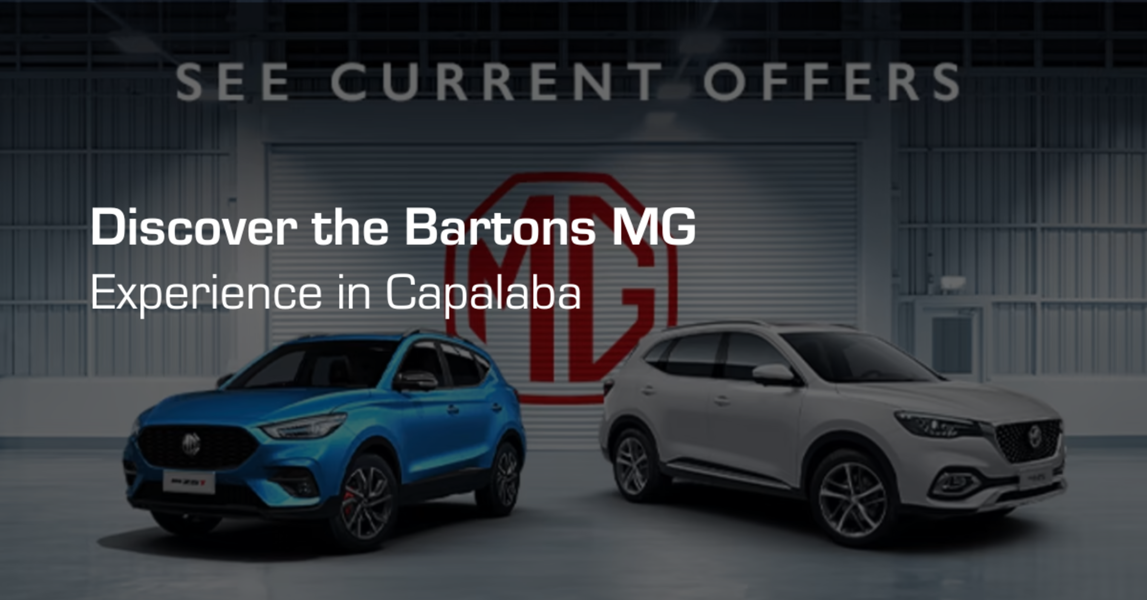 Discover the Bartons MG Experience in Capalaba banner
