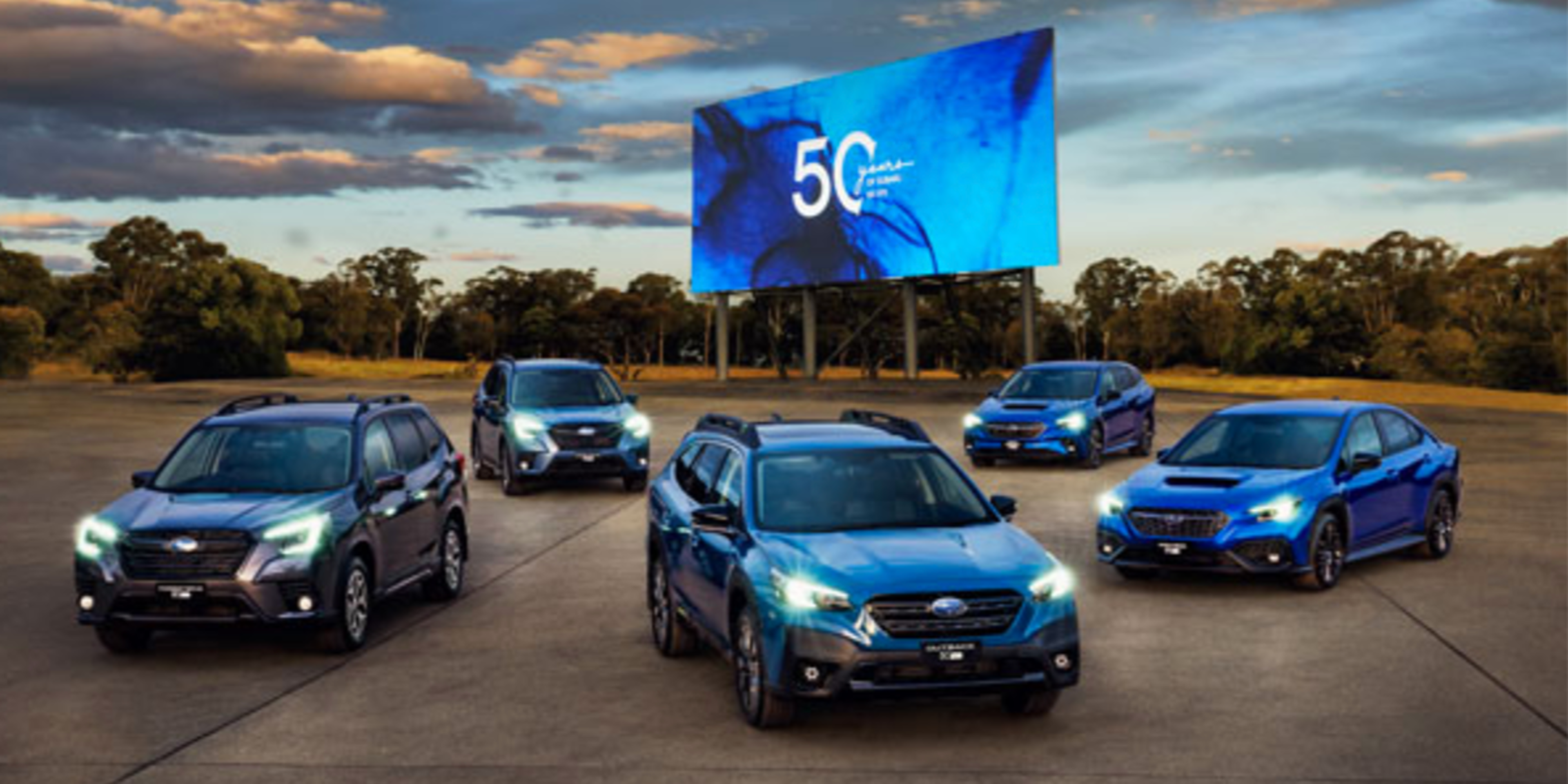 Subaru announces special edition range as they celebrate 50 years of keeping your family safe on Australian roads featured image