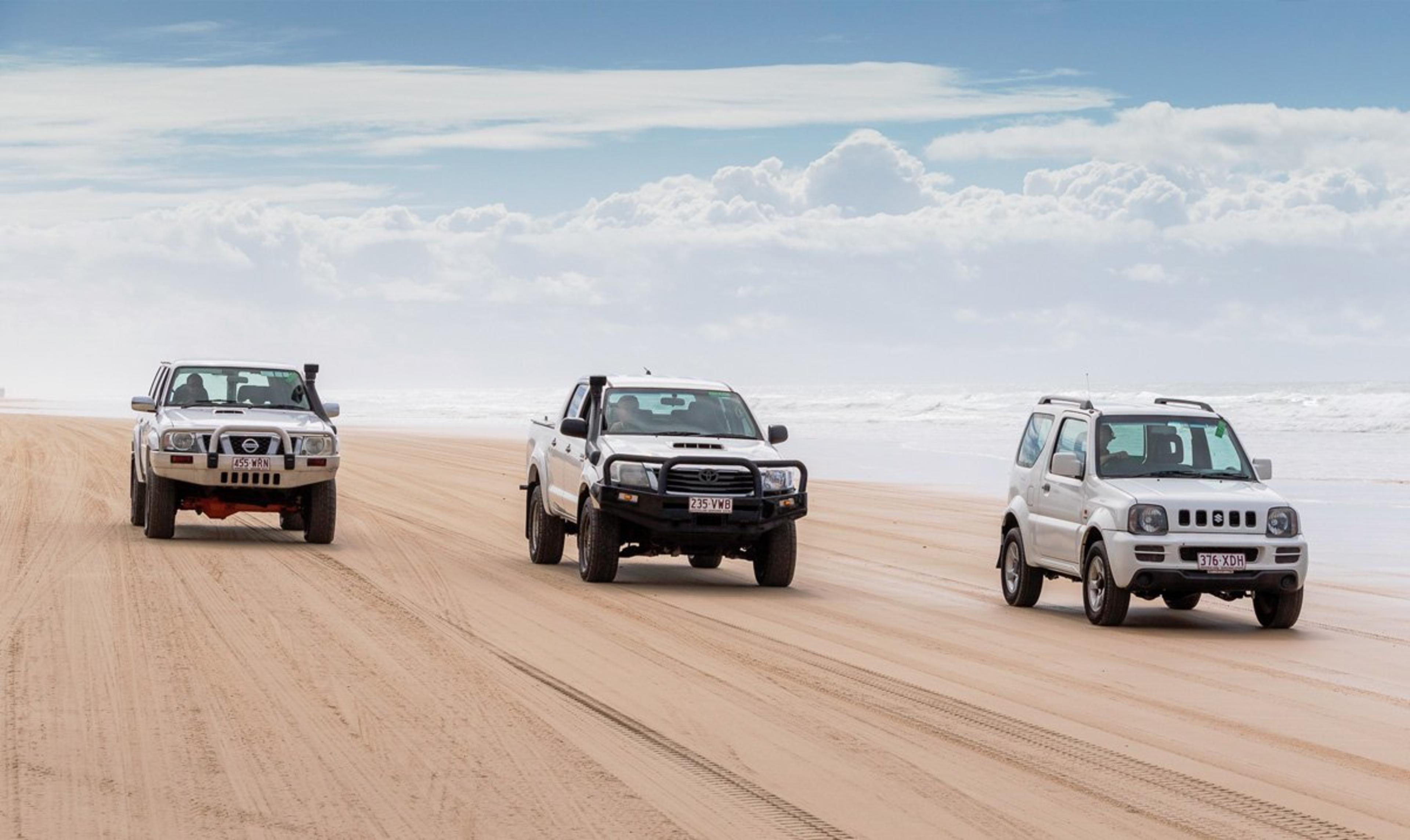 Top 5 Beaches for 4-Wheel Driving in Queensland, Australia featured image