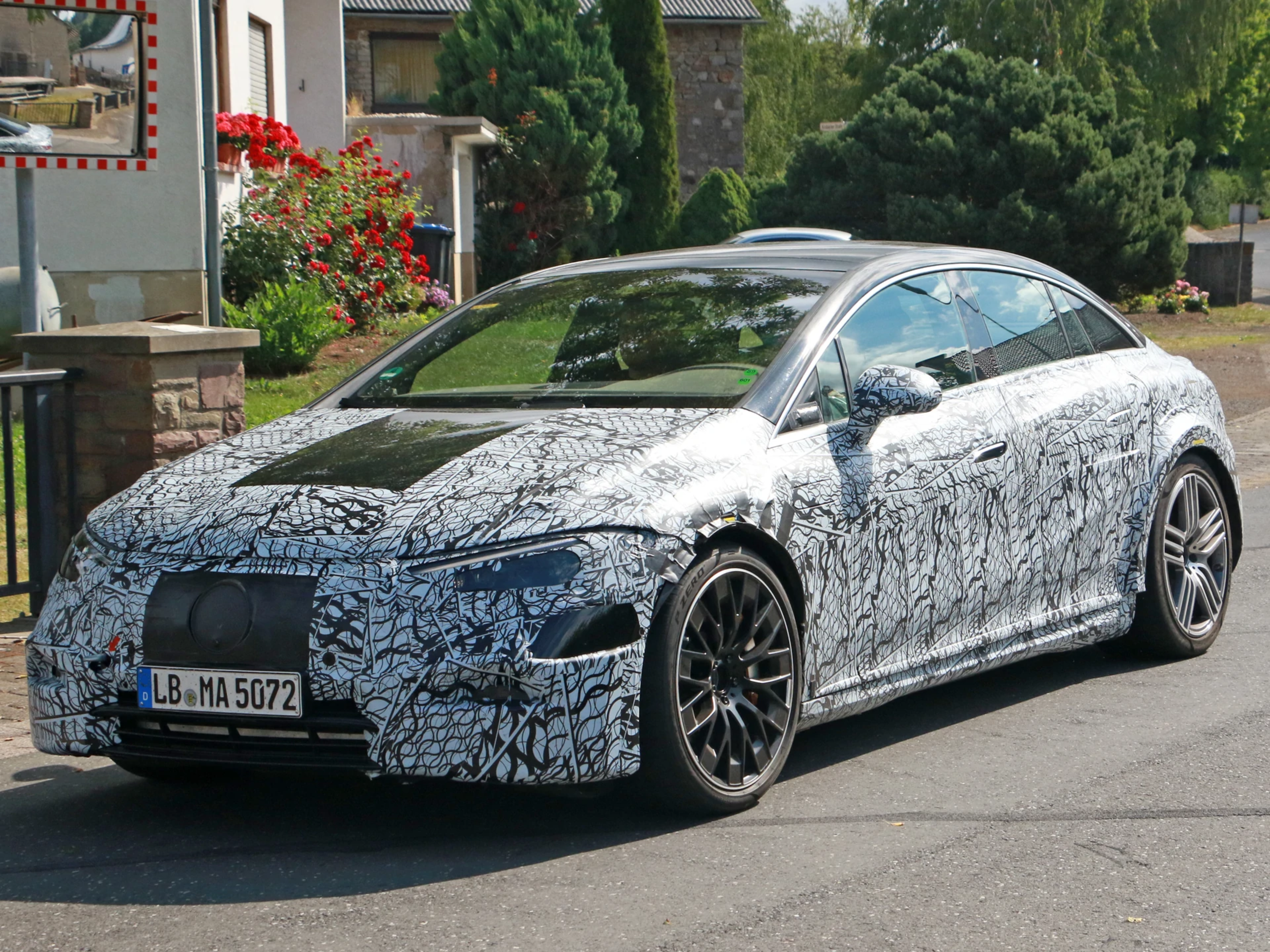 Mercedes-Benz Ventures into Electric Territory: The AMG GT Four-Door Prototype featured image