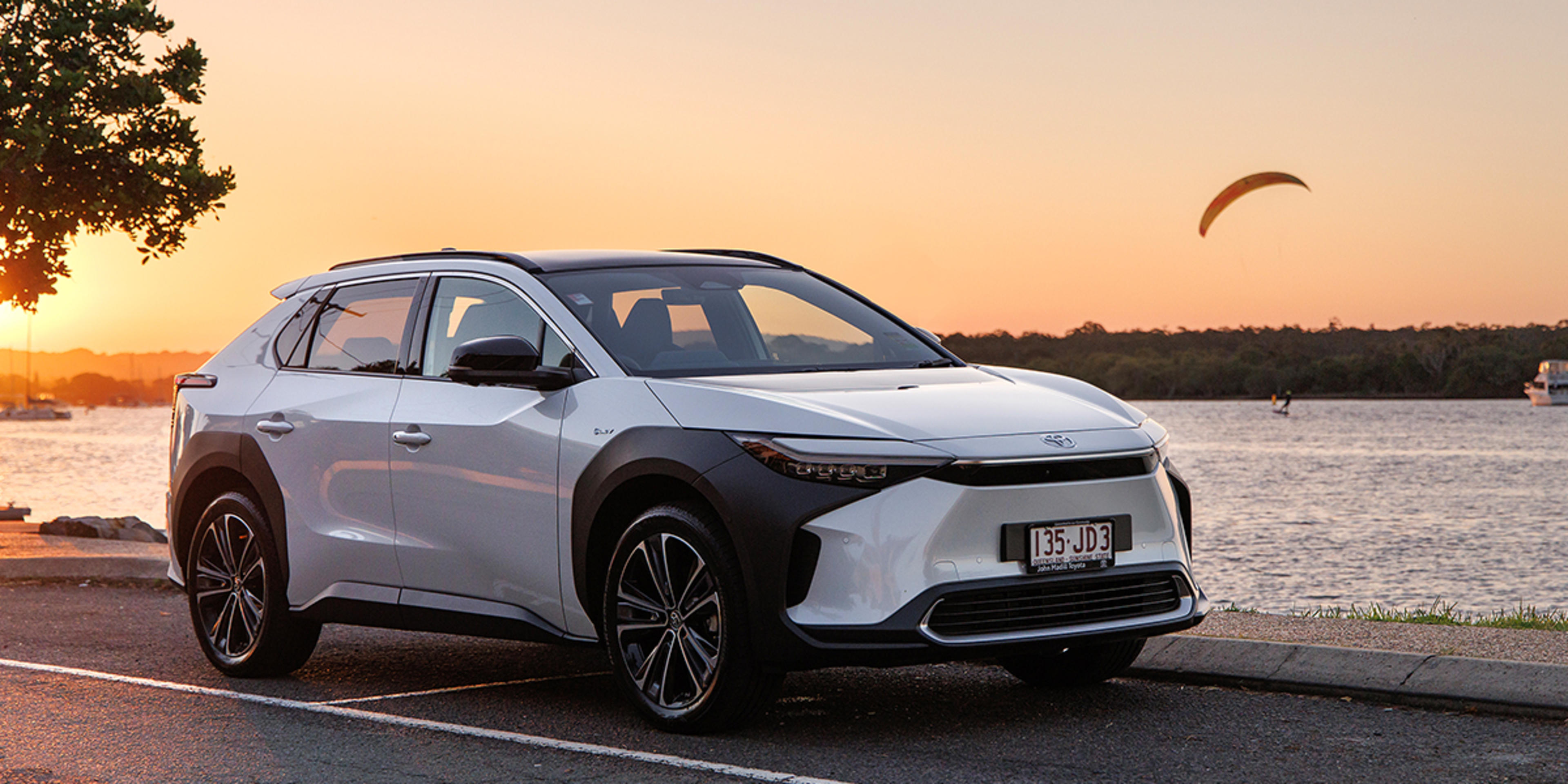 TOYOTA LAUNCHES ALL-NEW bZ4X BEV banner