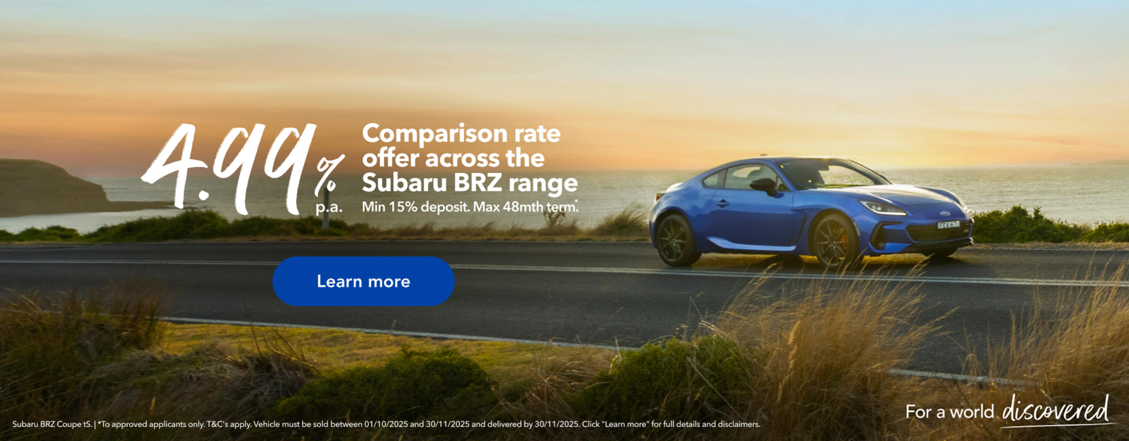 Q4 BRZ Finance Offer