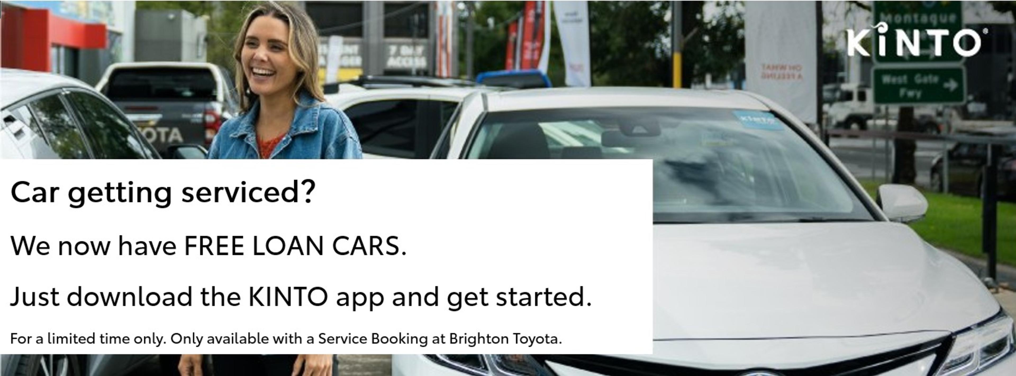 Kinto Service Loan Cars