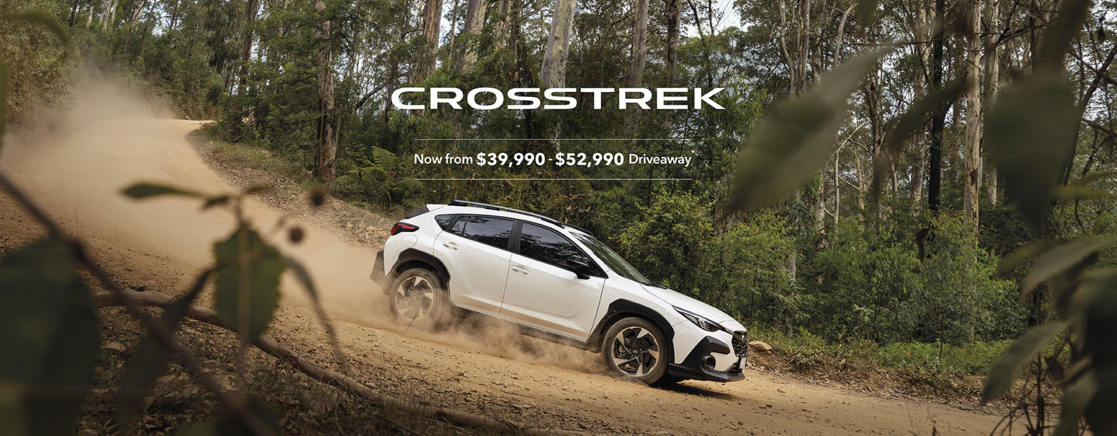 Subaru Crosstrek Drive away promo