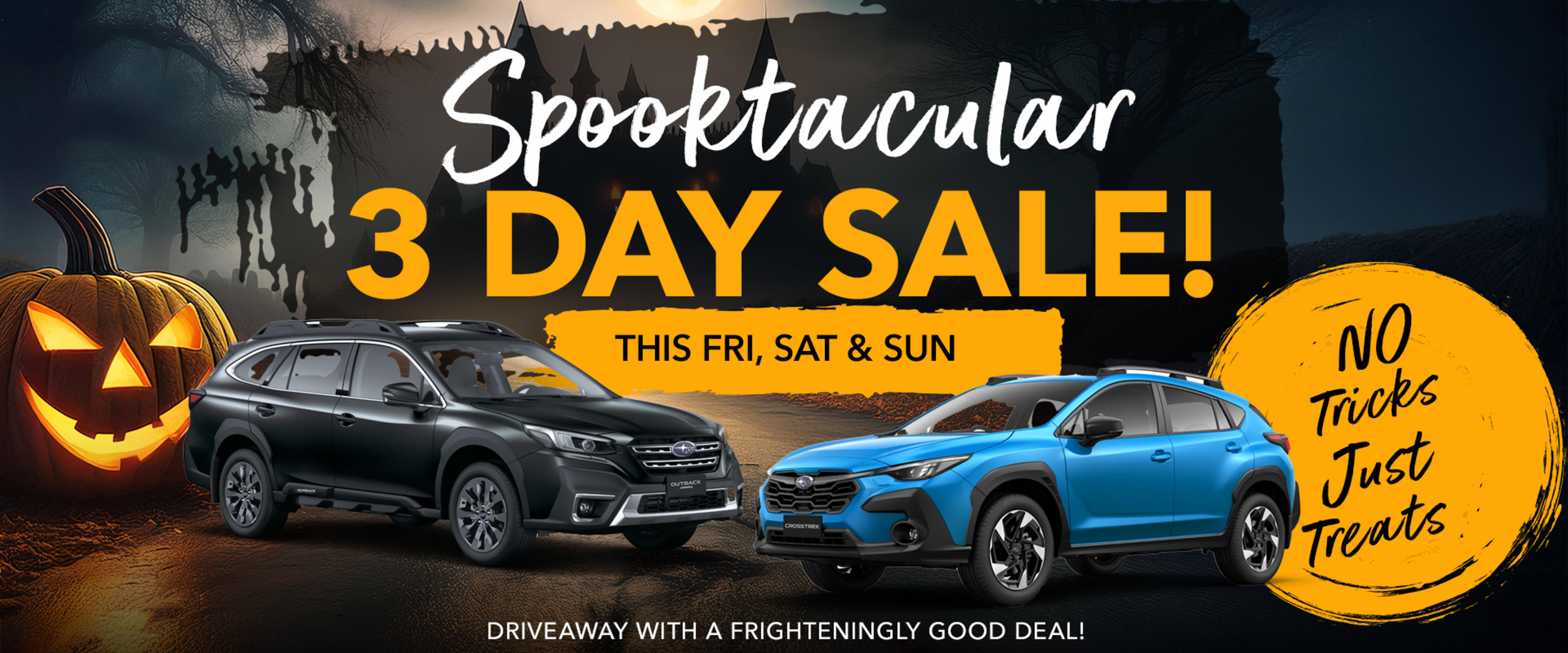 Spooktacular 3 Day Sale!