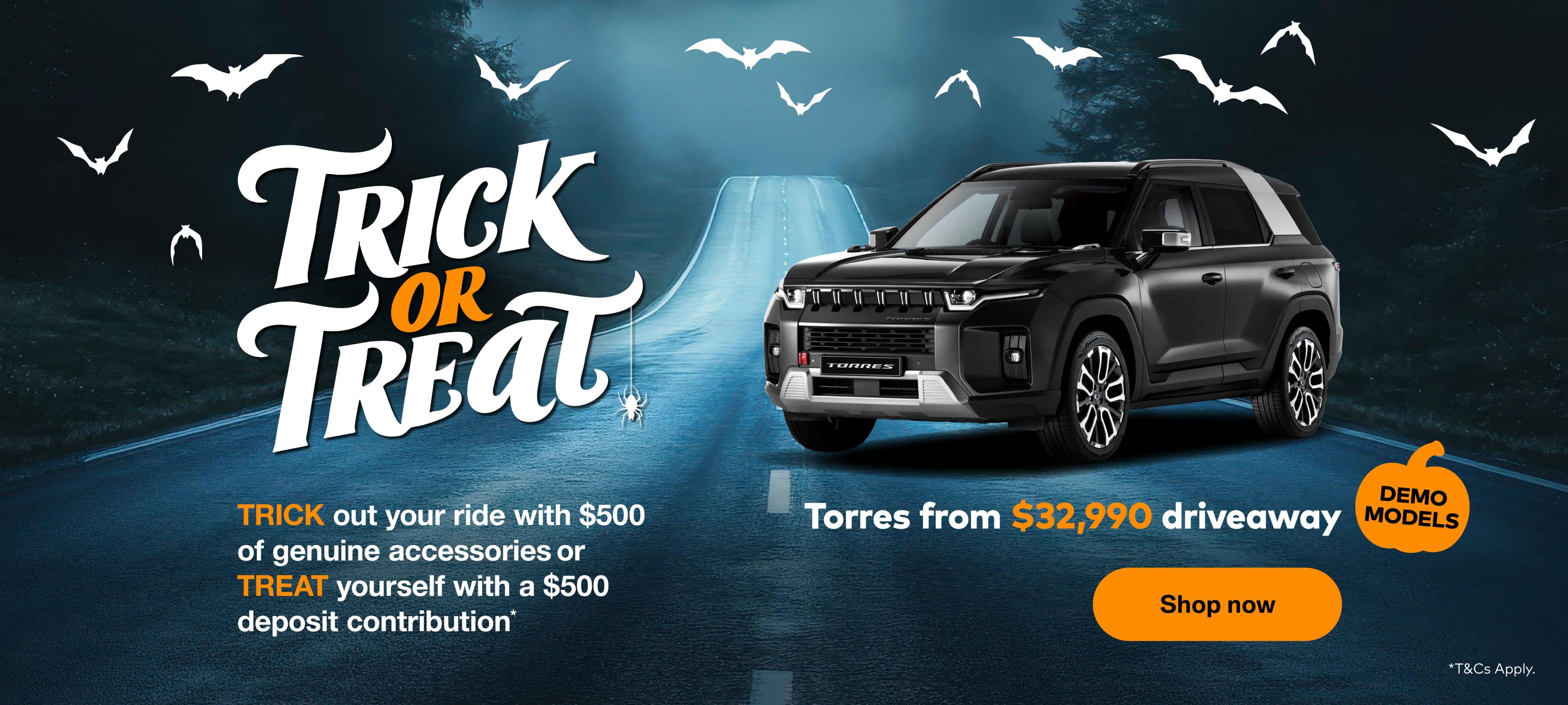 Trick or treat - torres