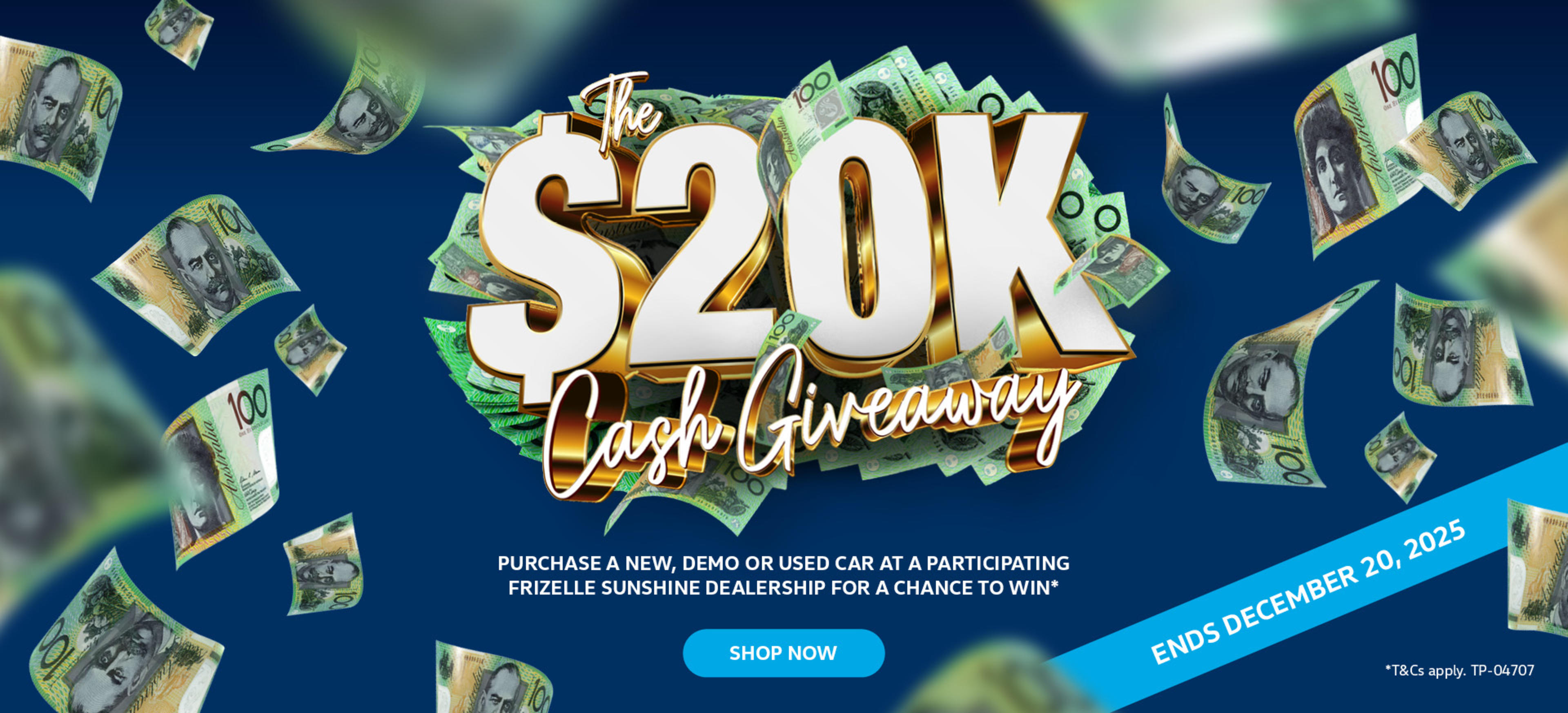 20k Cash Giveaway